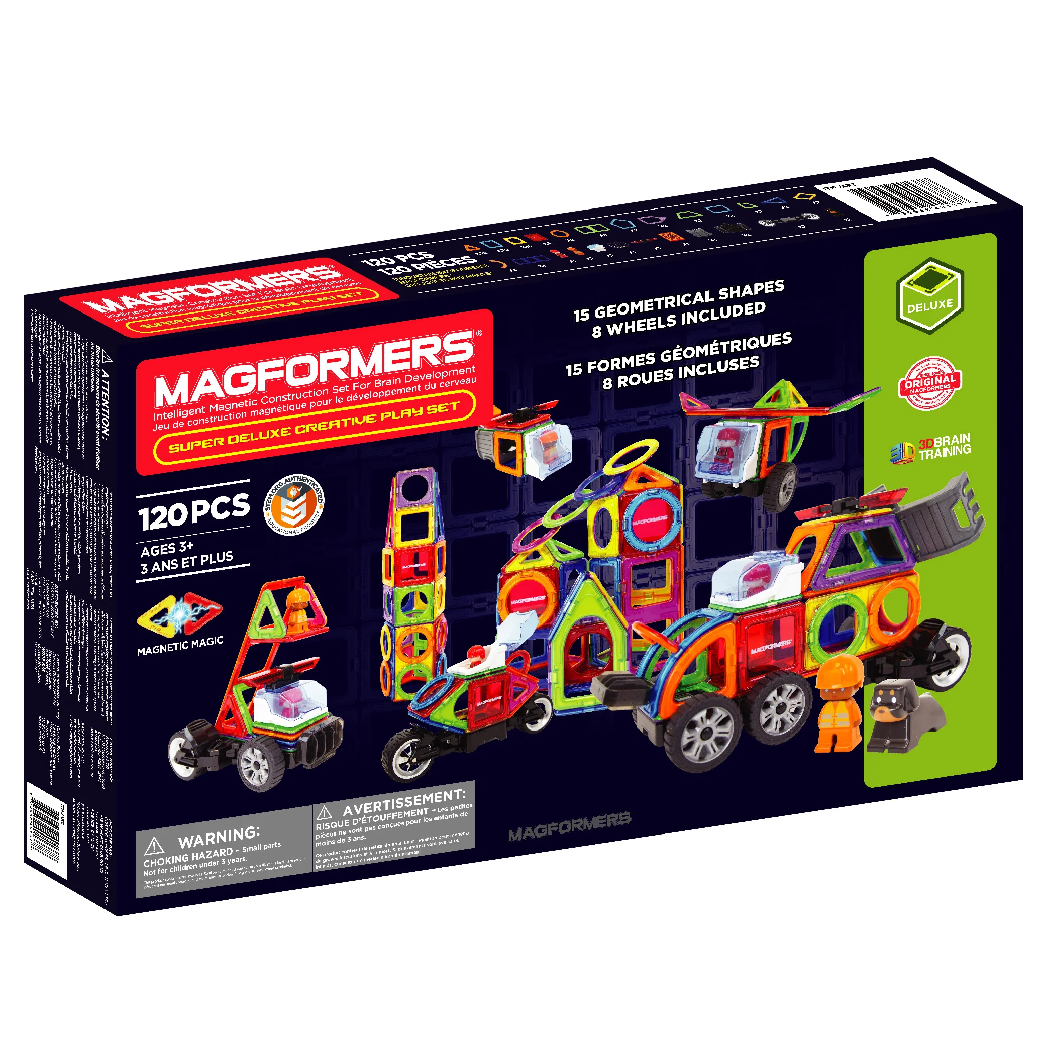 MAGFORMERS 120 PIECE SET