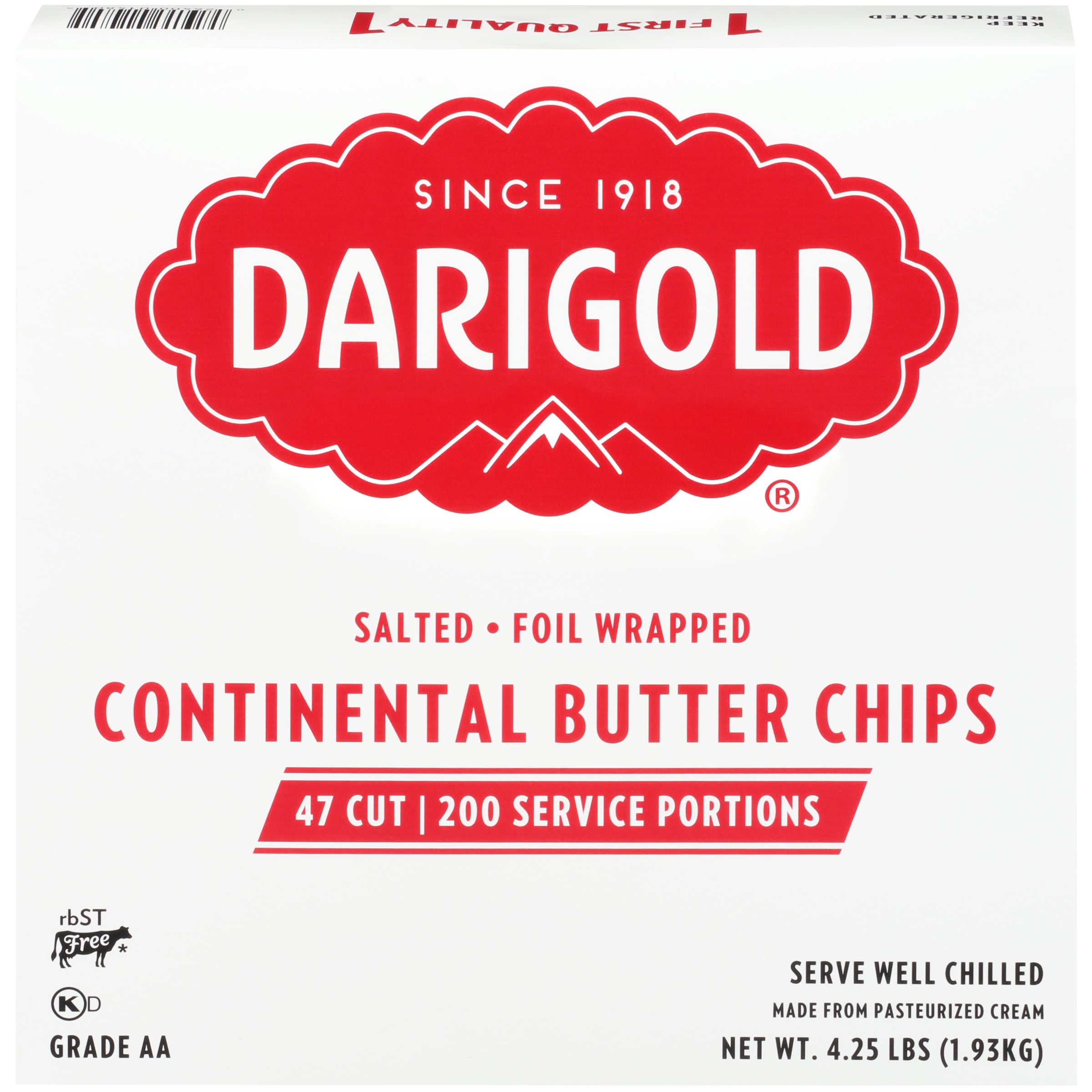 DARIGOLD BUTTER CHIPS 200CT - Image 1