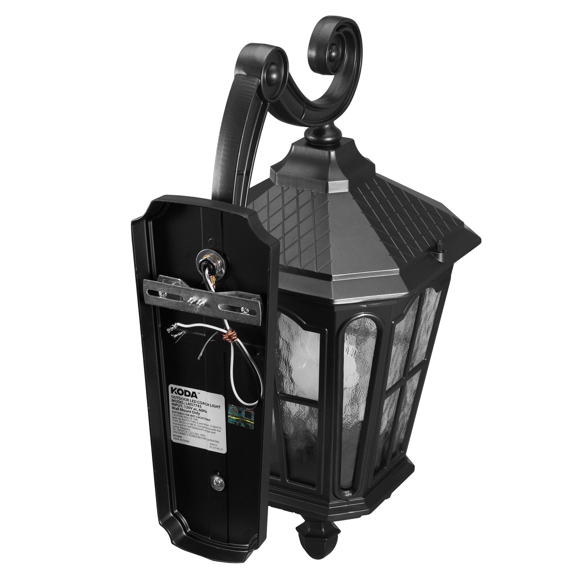 KODA LED OUTDOOR COACH LIGHT ^