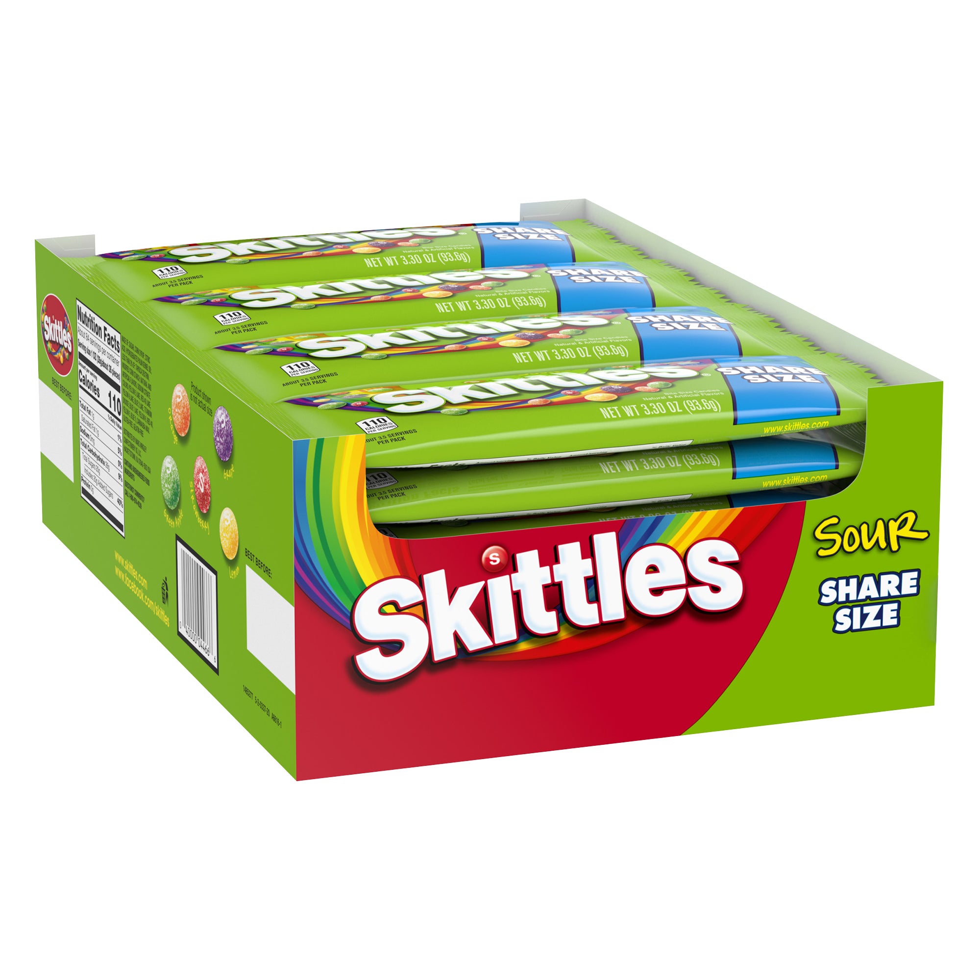 SKITTLES SOUR 24 COUNT - Image 1