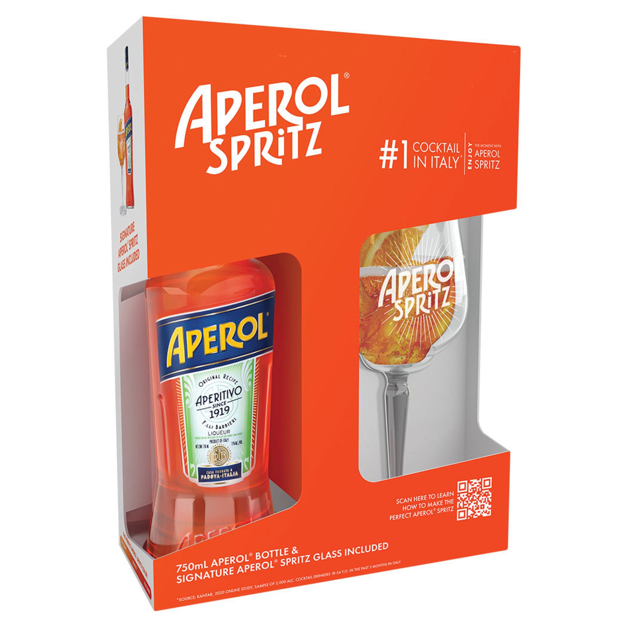 APEROL WITH GIFT 750ML