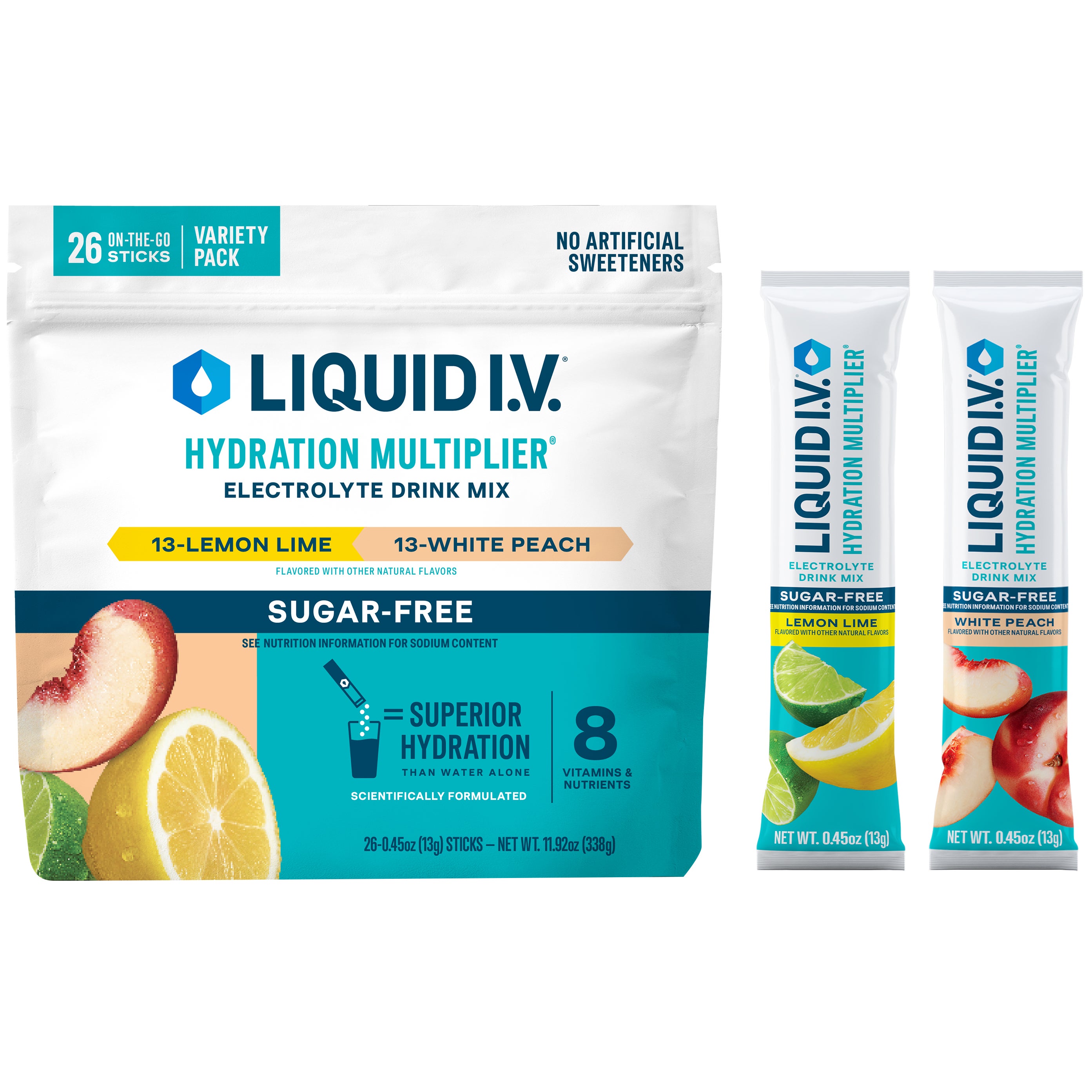LIQUID I.V. HYDRATION MULTIPLIER VARIETY PACK, 26 COUNT