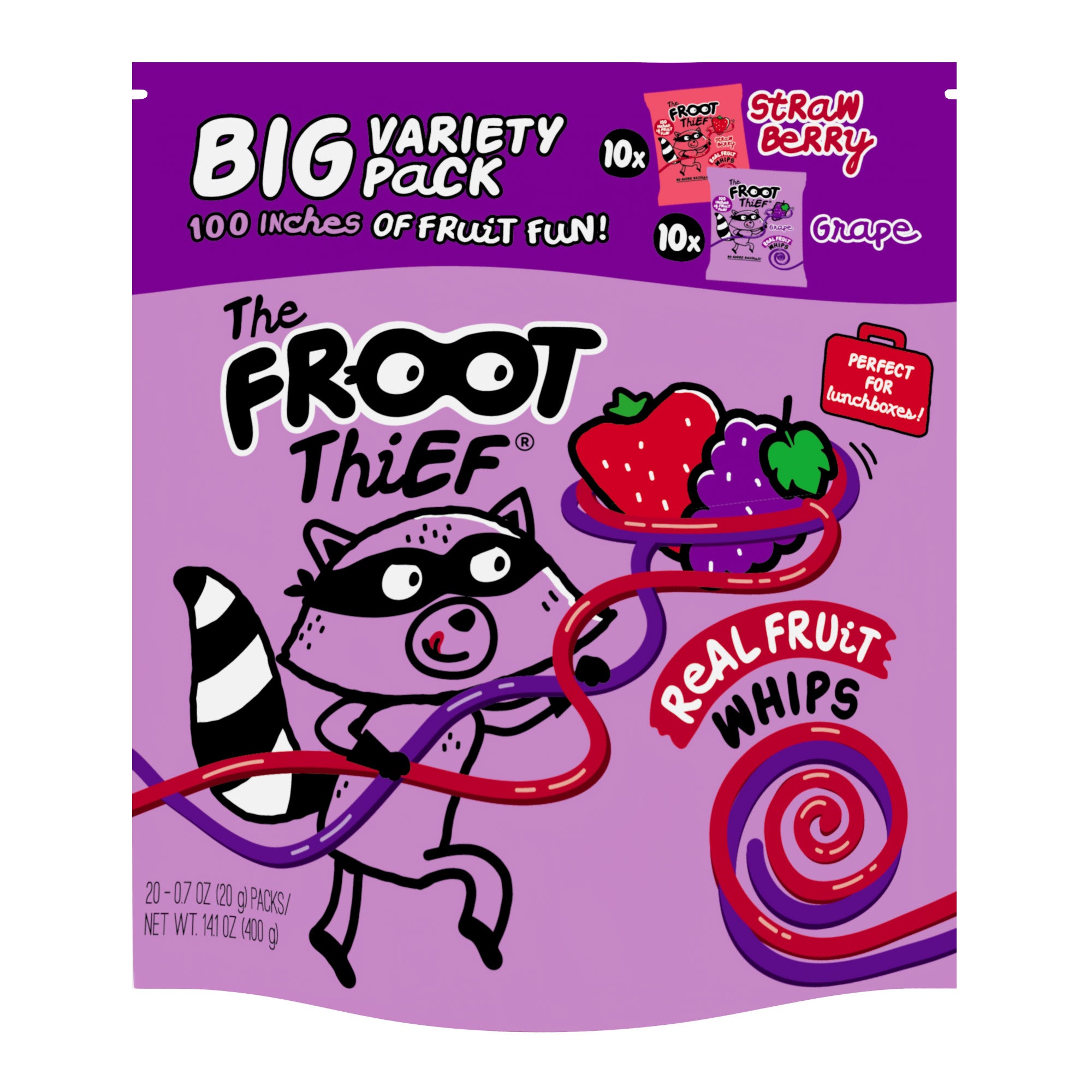 FROOT THIEF REAL FRUIT WHIPS 20 CT