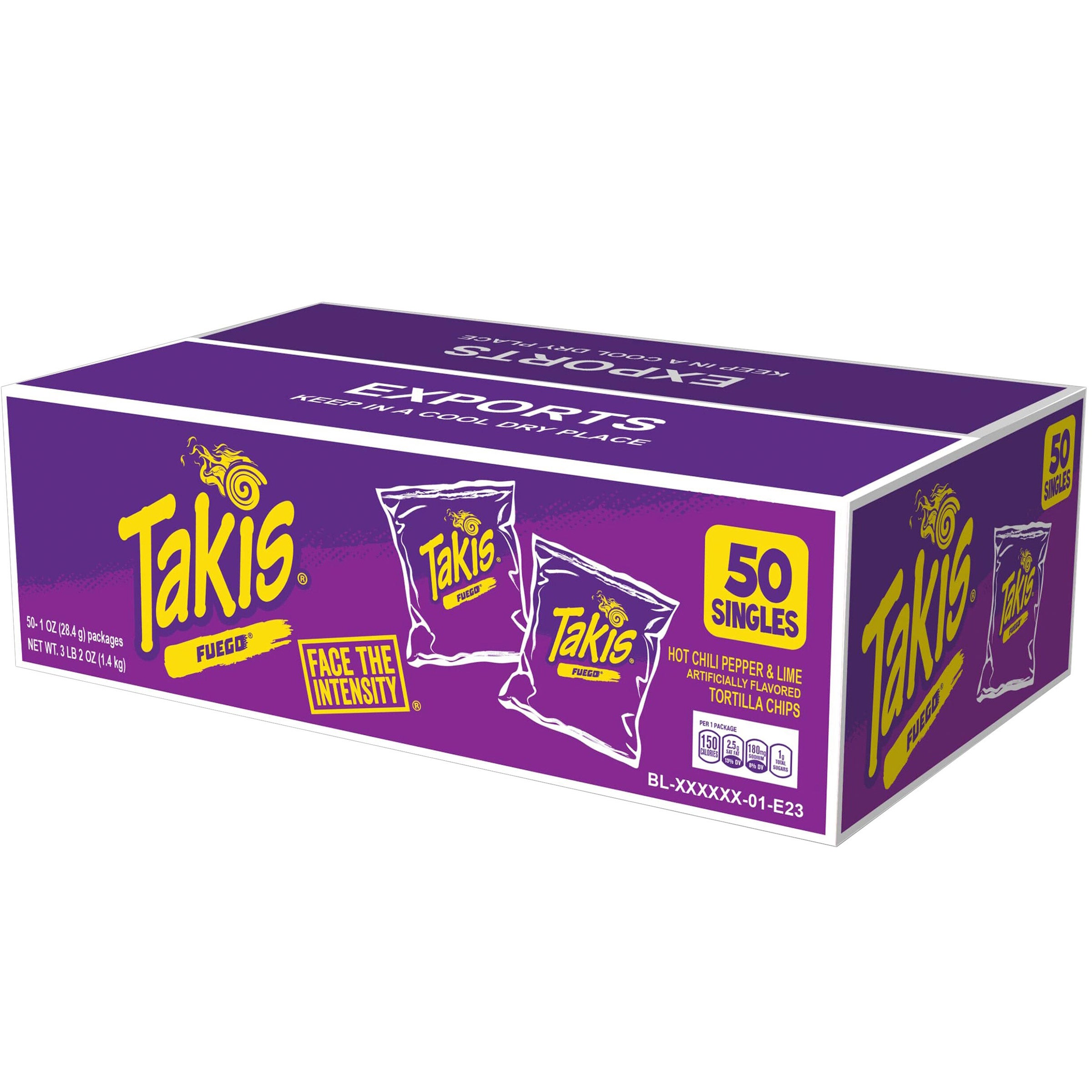 TAKIS FUEGO 50/1 OZ