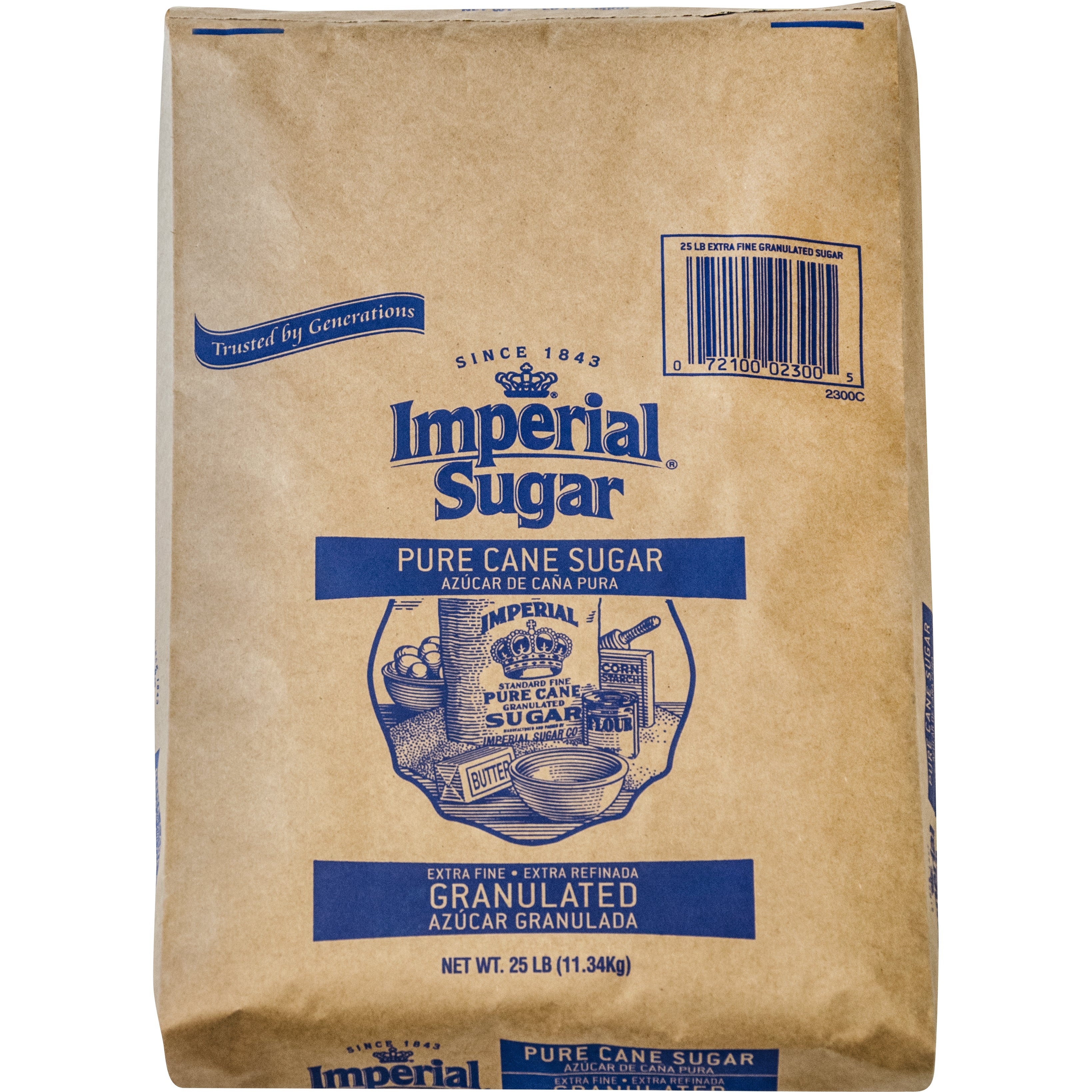 IMPERIAL GRANULATED SUGAR 25 LB