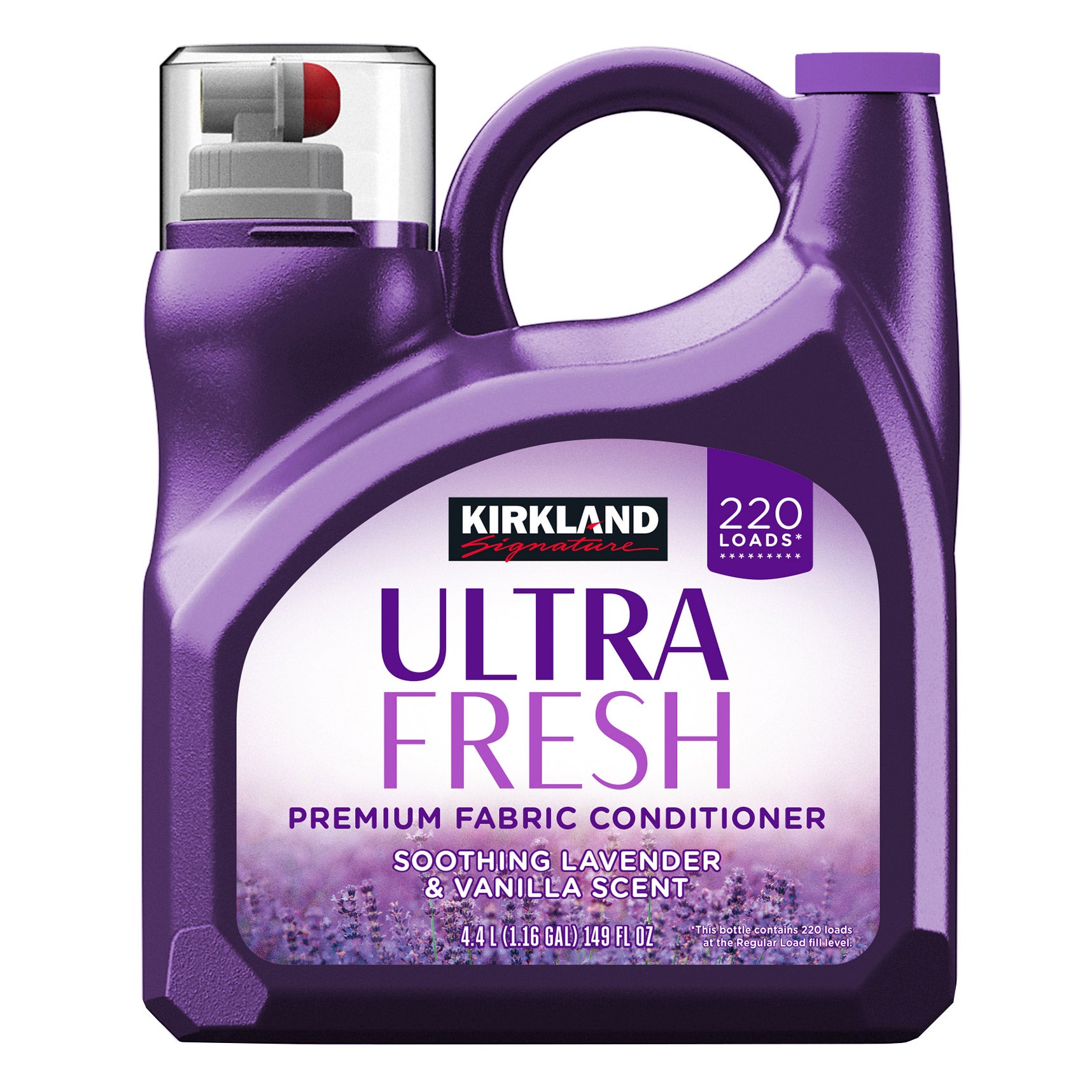 KIRKLAND SIGNATURE FABRIC CONDITIONER 149 OUNCES 220 LOADS