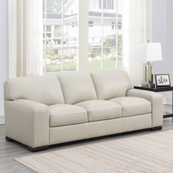 SIMON LI LEATHER SOFA