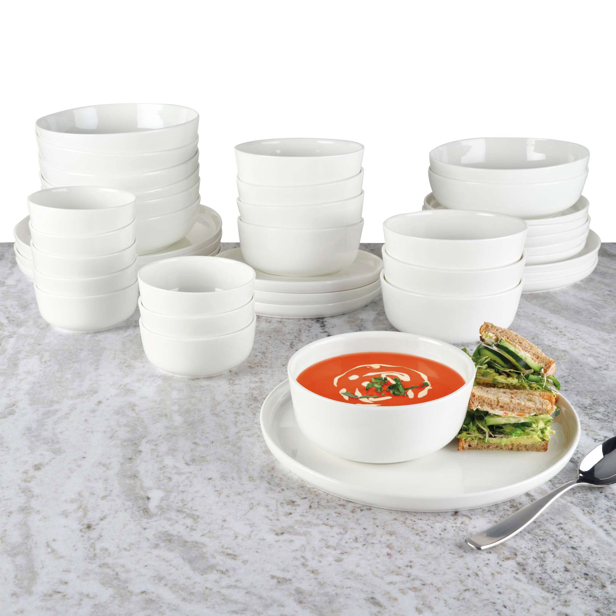 MIKASA 40PC BONE CHINA