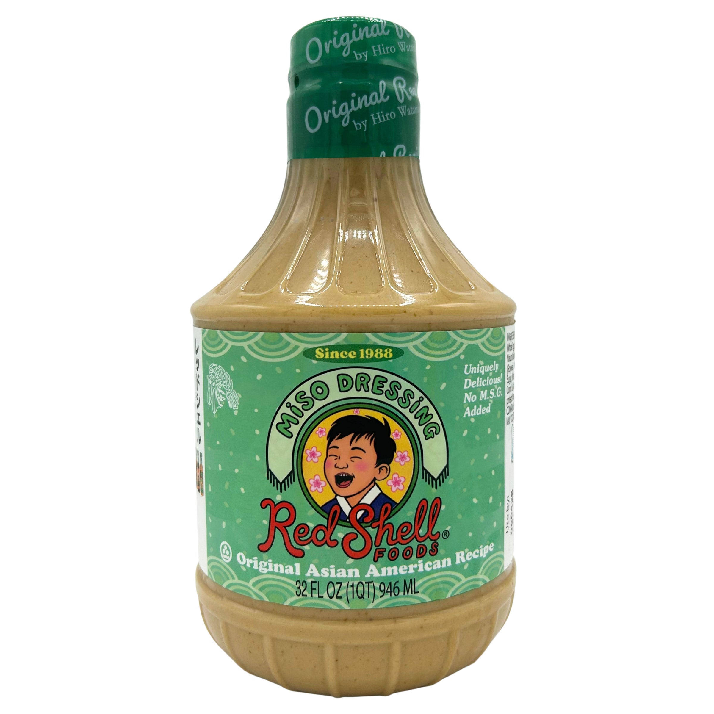 RED SHELL FOODS MISO DRESSING 32 OZ - Image 1