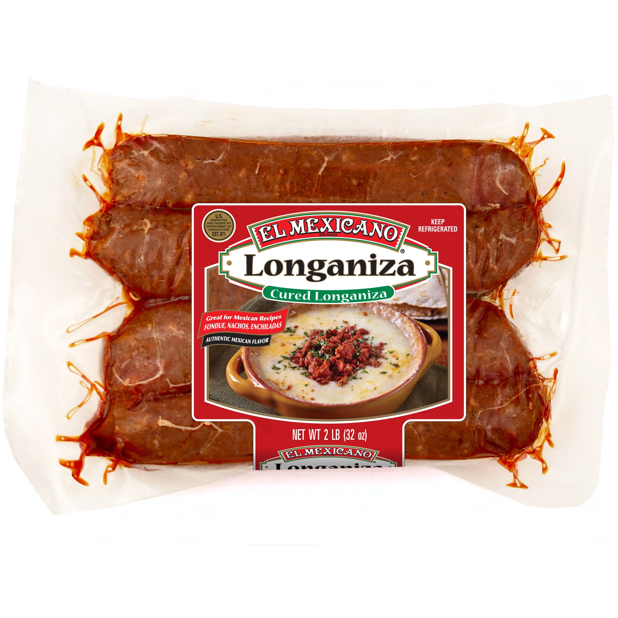 EL MEXICANO LONGANIZA 32 OZ
