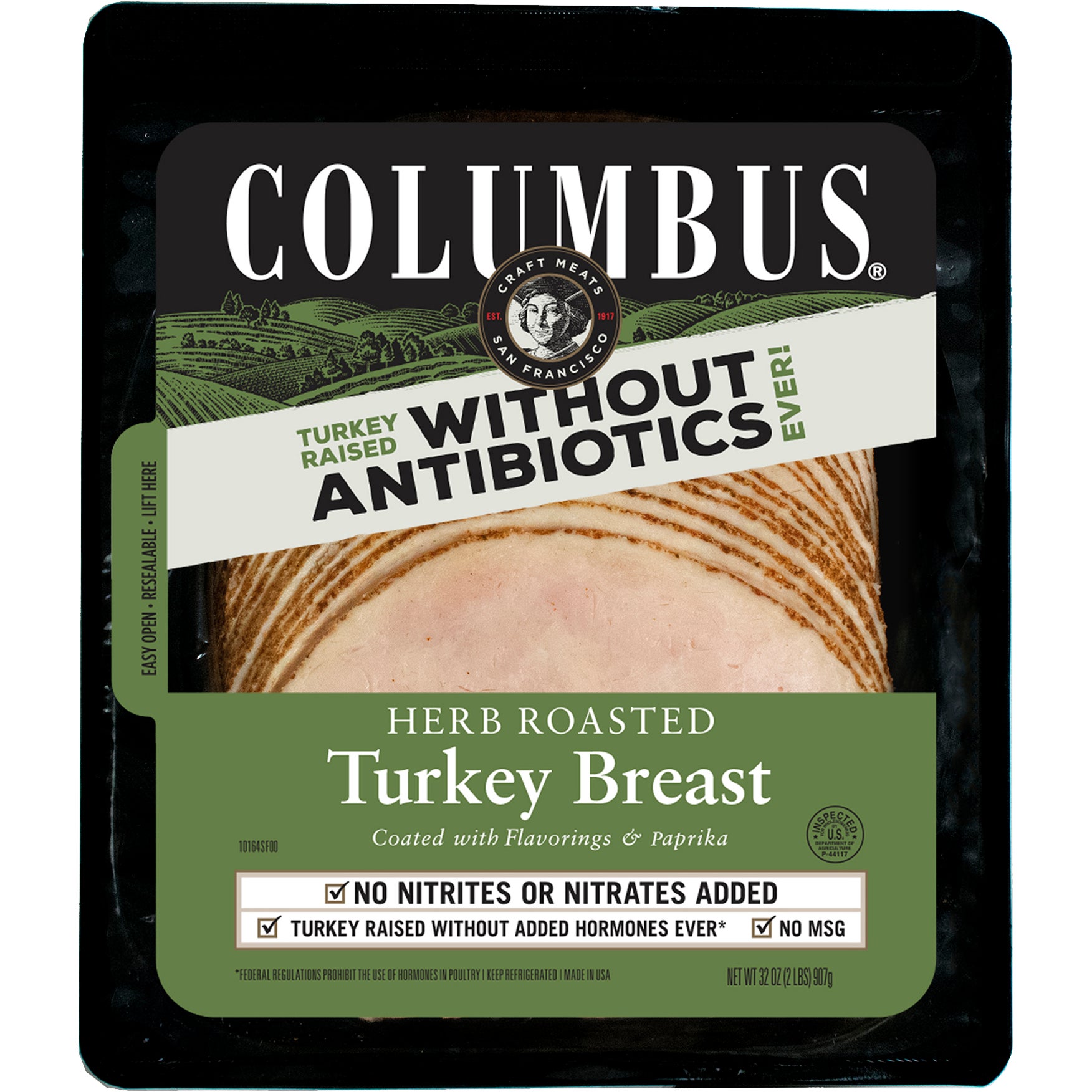 COLUMBUS ABF SLICED HERB TURKEY PRICE PER POUND