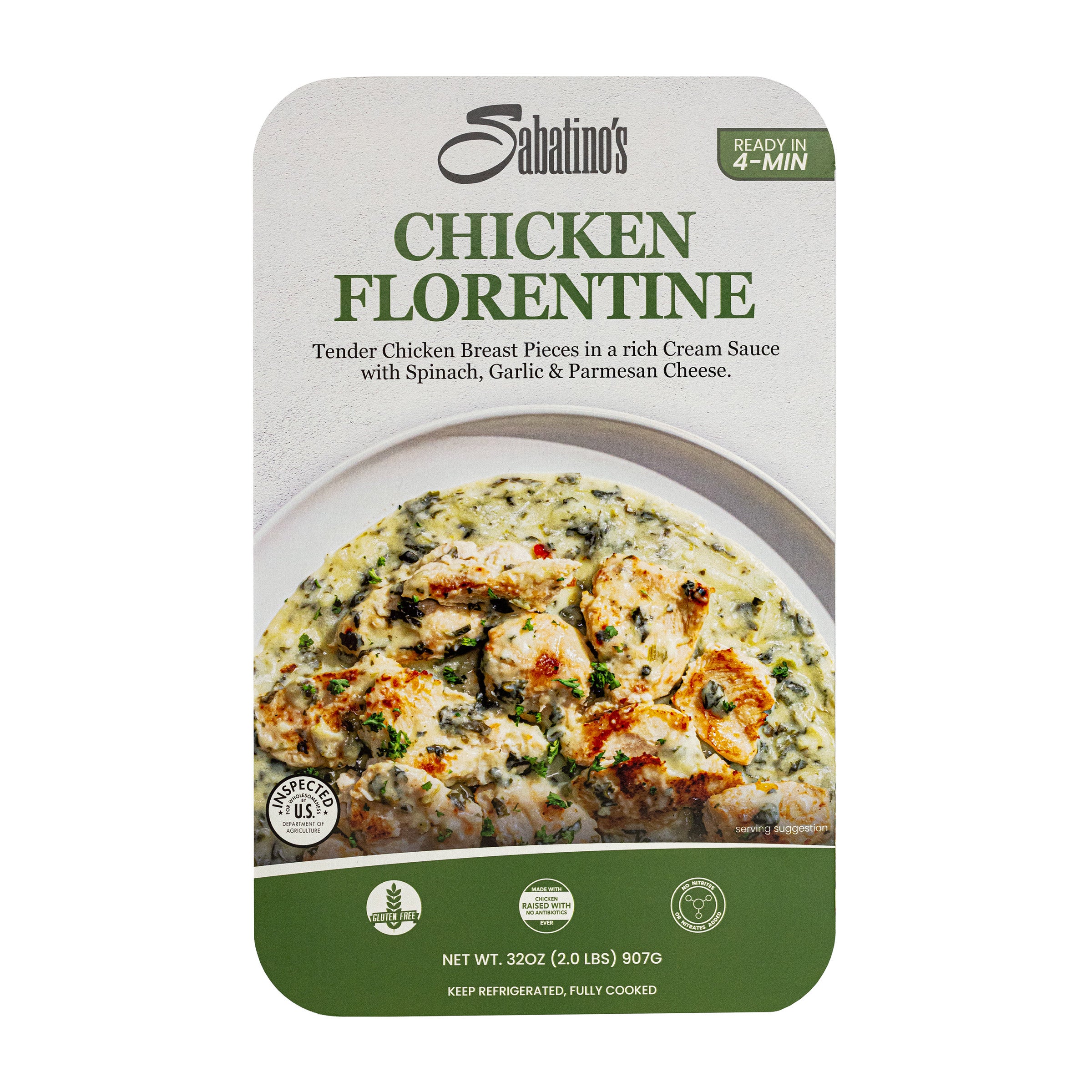 SABATINO'S CHICKEN FLORENTINE 32 OZ