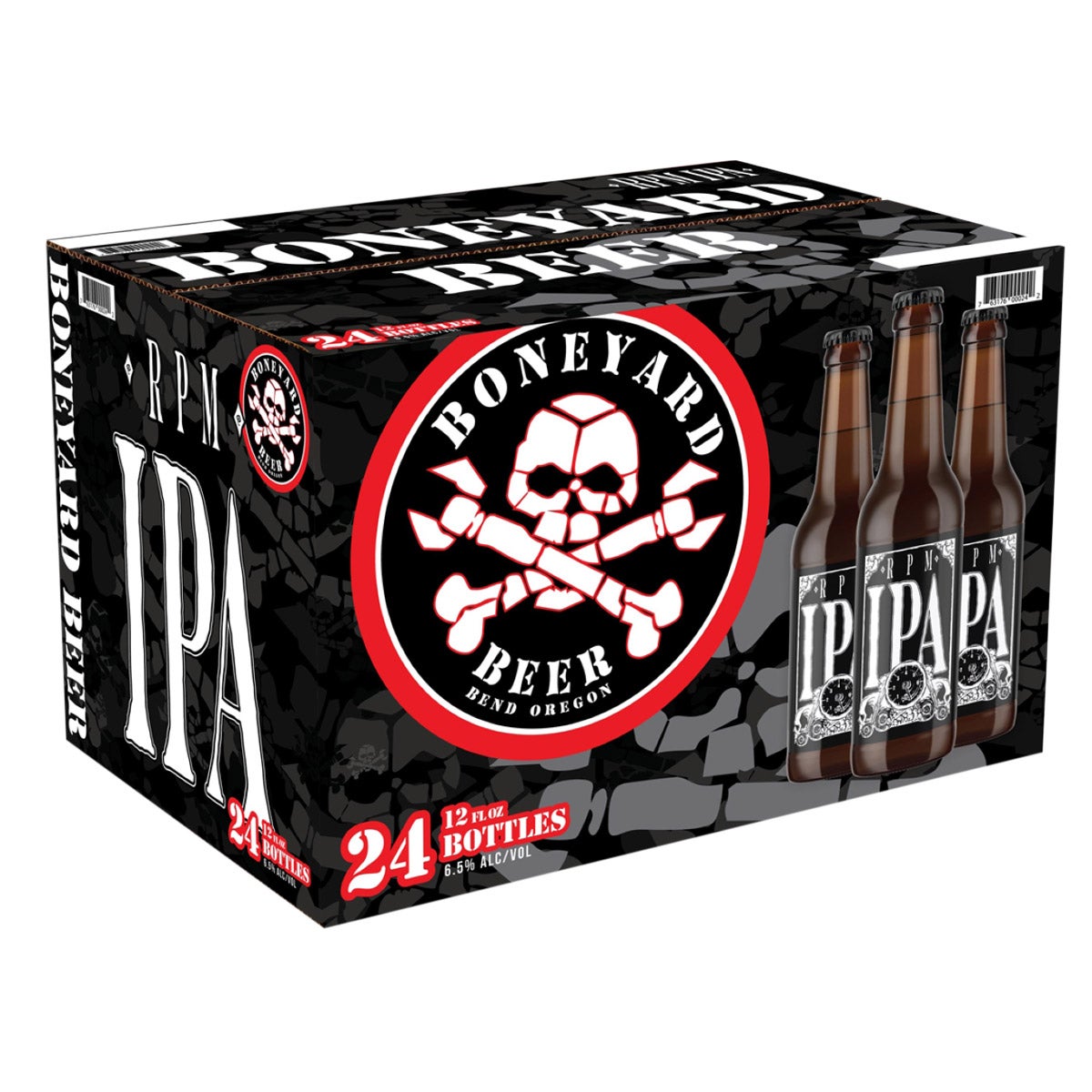 BONEYARD BREWING RPM IPA BEND OR 24/12OZ - Image 1