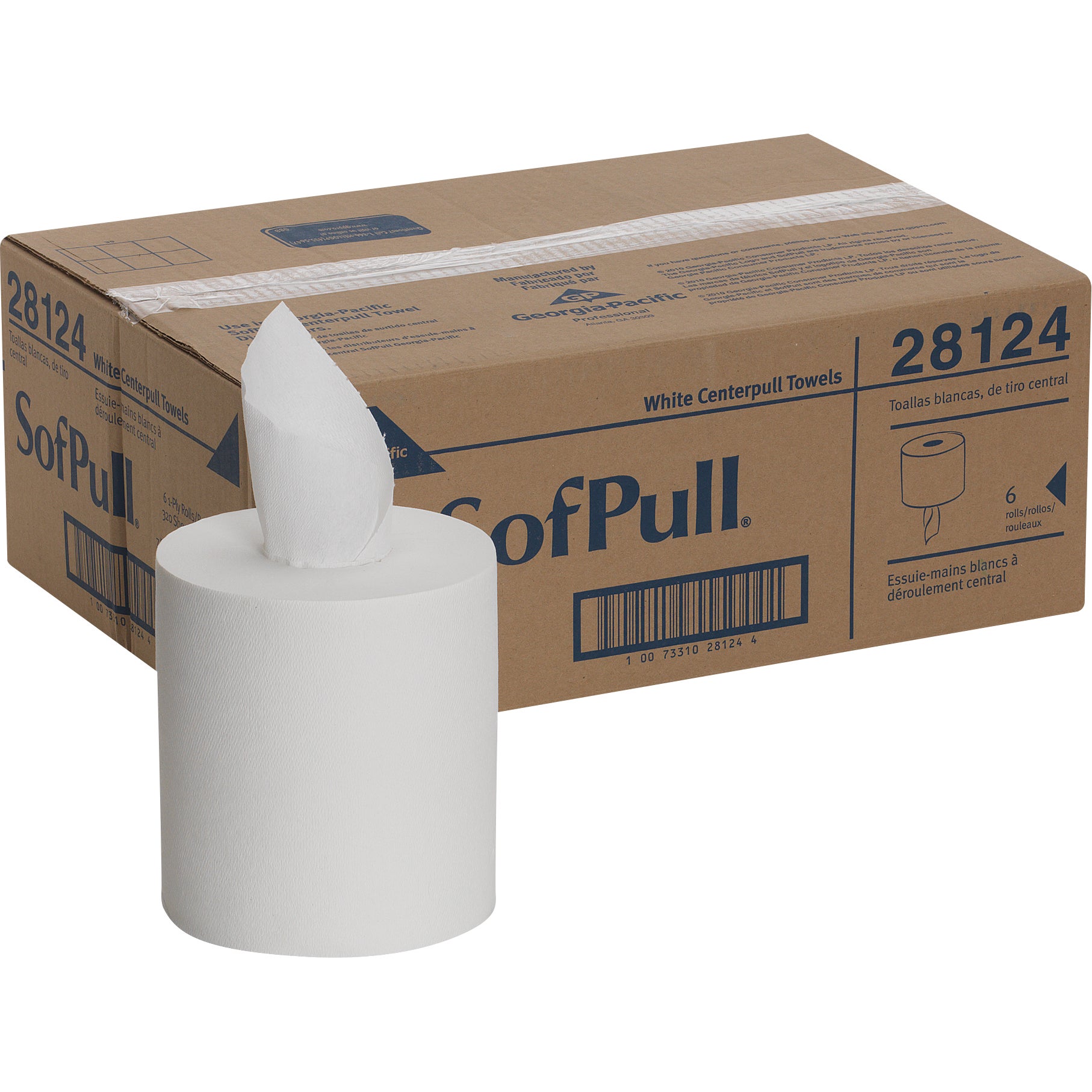 SOFPULL TOWEL,PAPER CENT.PULL, GPC28124 - Image 1