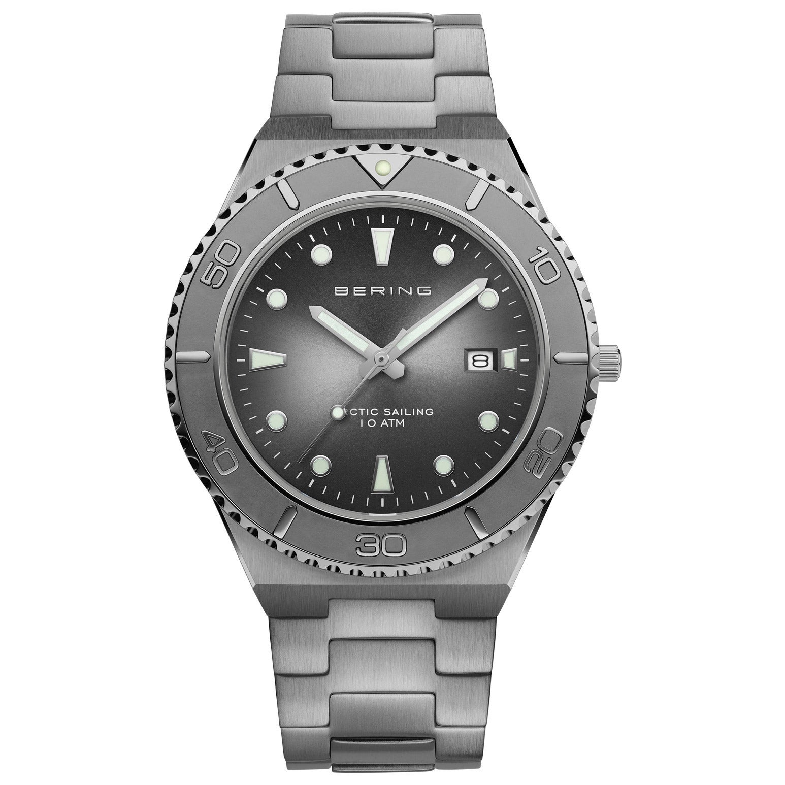 BERING ARCTIC SAILING ULTRA THIN STAINLESS MENS WATCH - Image 1