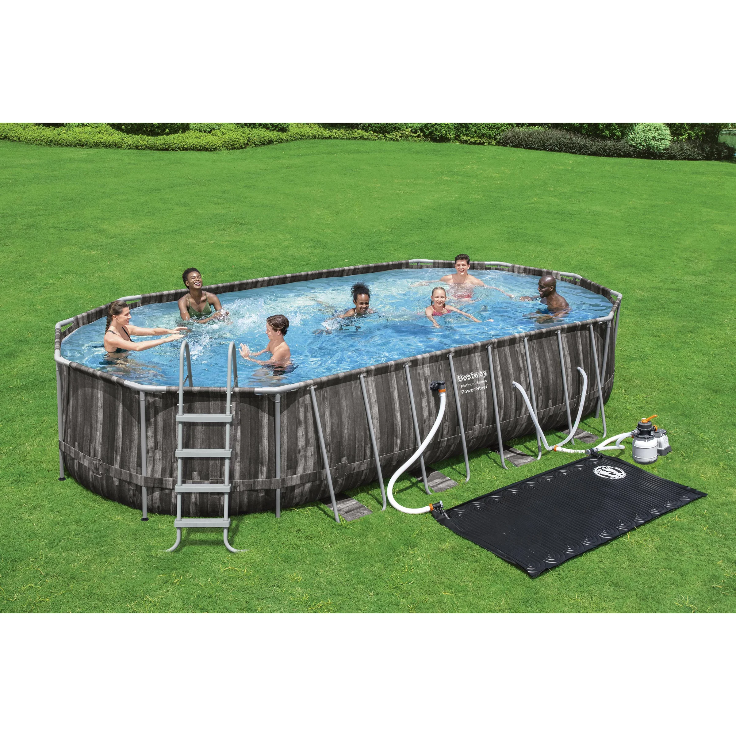BESTWAY OVAL POOL SET 22' X 12' X 48¨