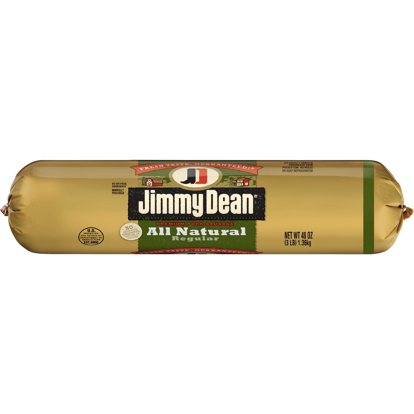 JIMMY DEAN PREMIUM PORK SAUSAGE 3 LB