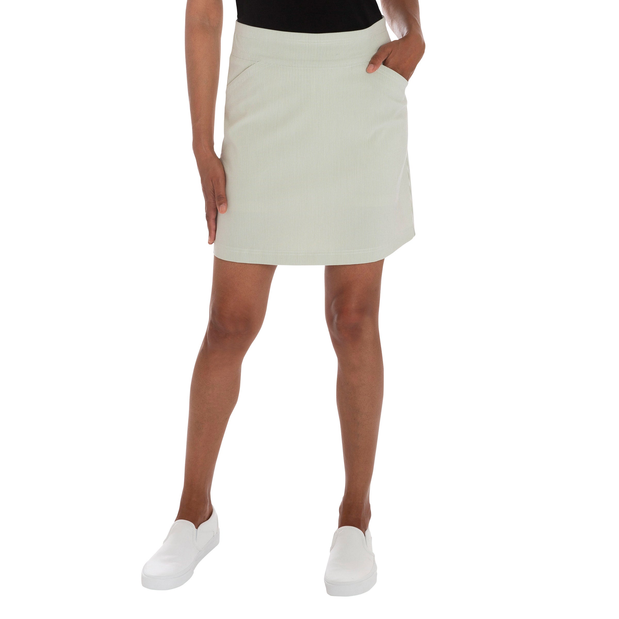MARIO SERRANI LADIES' SKORT WITH TUMMY CONTROL - Image 1