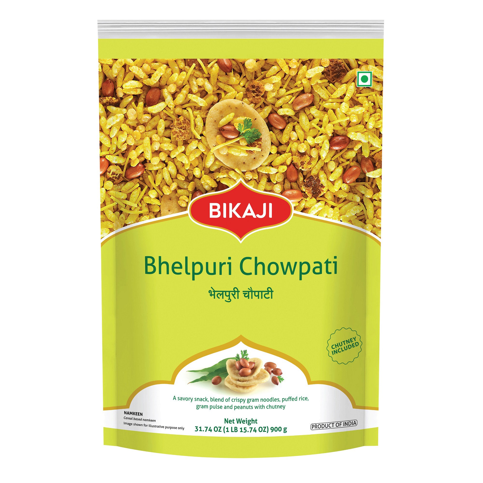 BIKAJI CHOWPATI BHELPURI 31.75 OZ