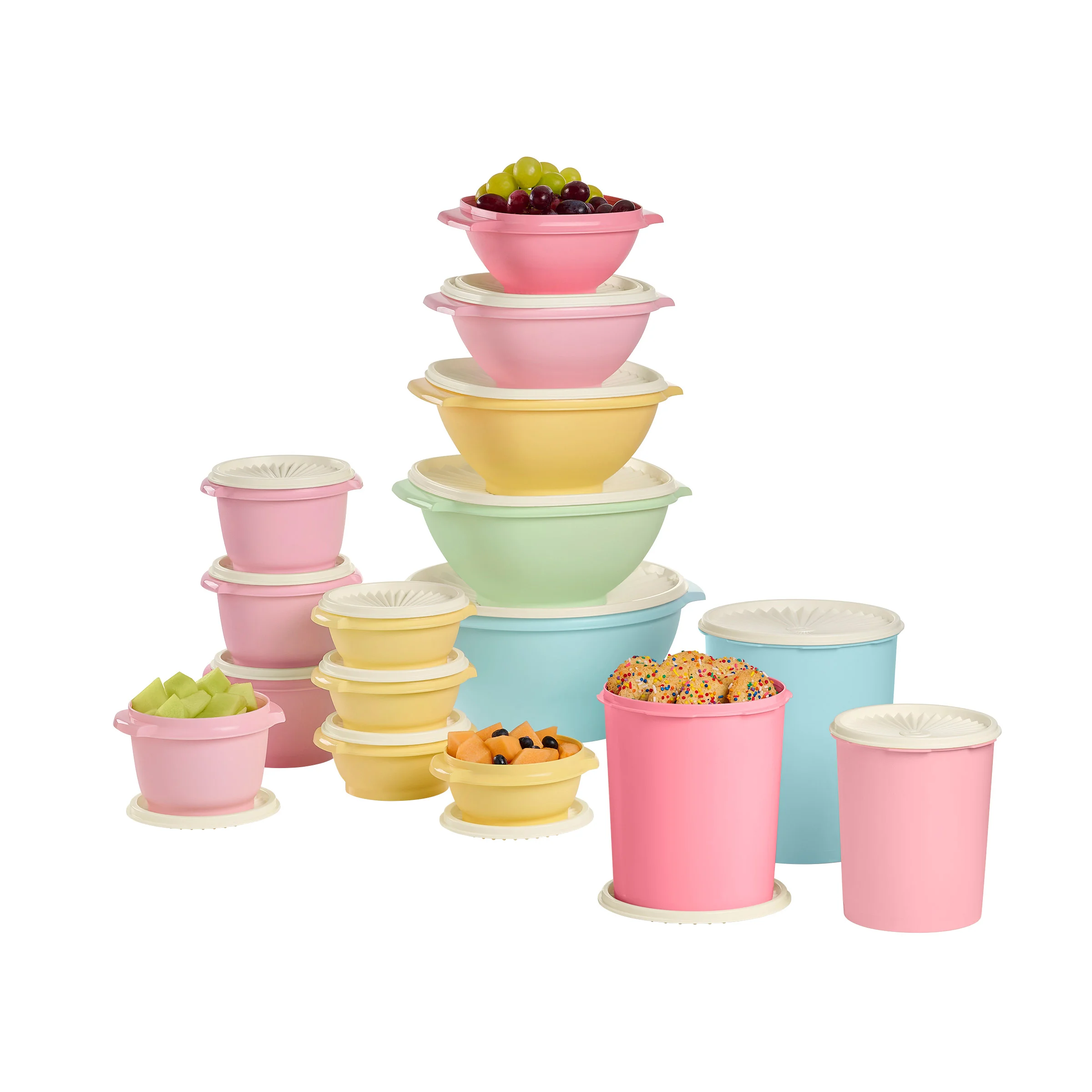TUPPERWARE 32-PIECE HERITAGE FOOD STORAGE SET