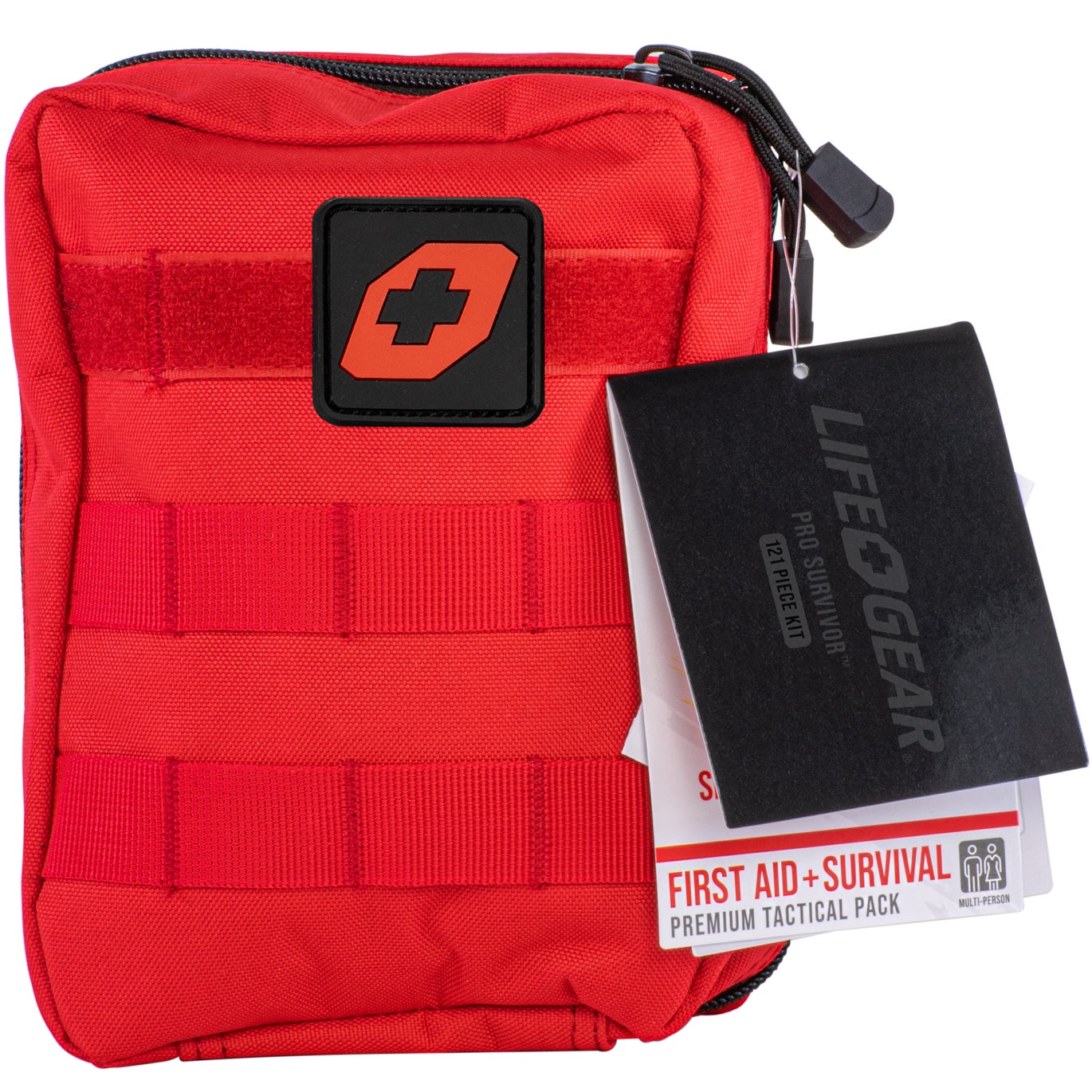 LIFE GEAR FIRST AID SURVIVAL KIT 121PC - Image 1
