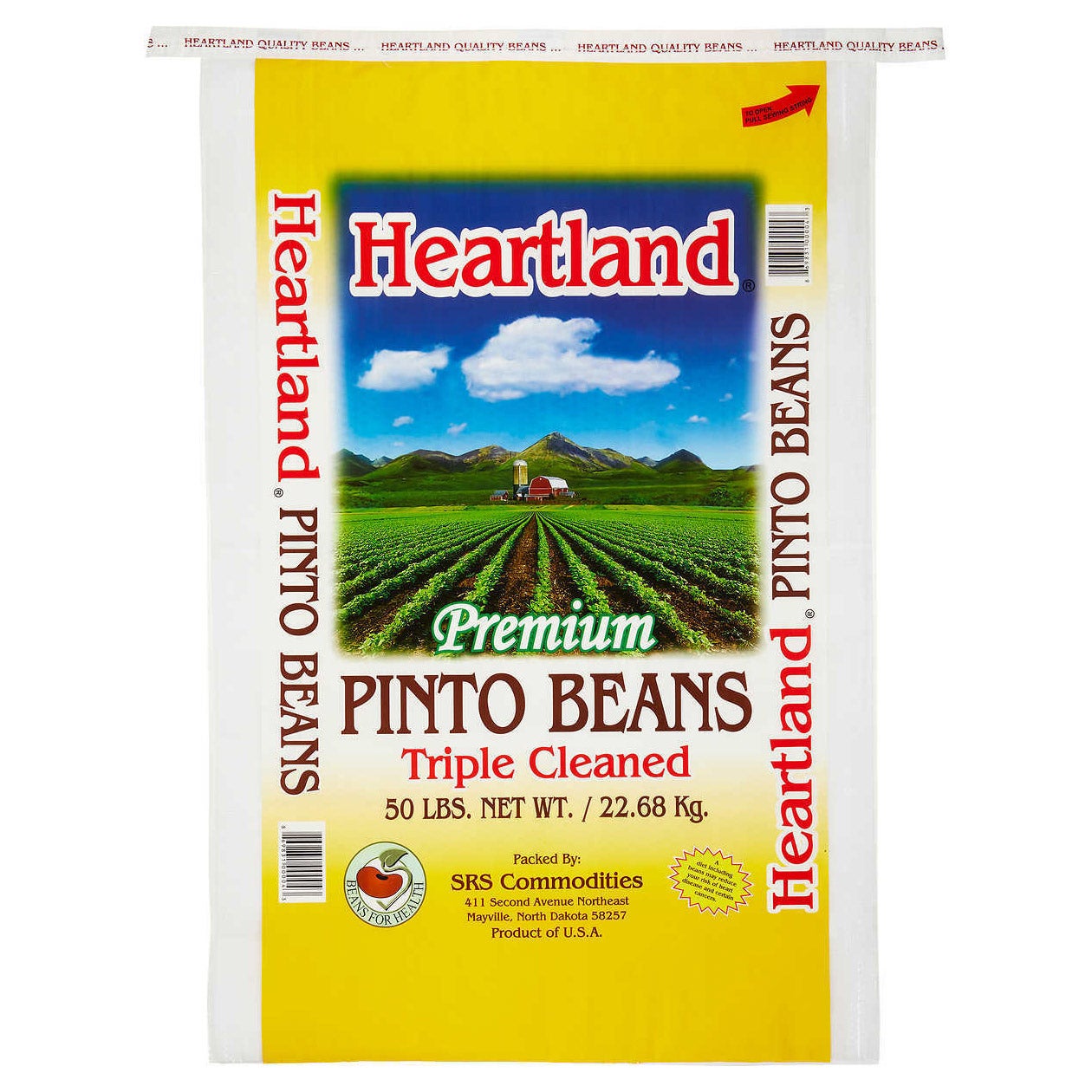 HEARTLAND PINTO BEANS 50 LB