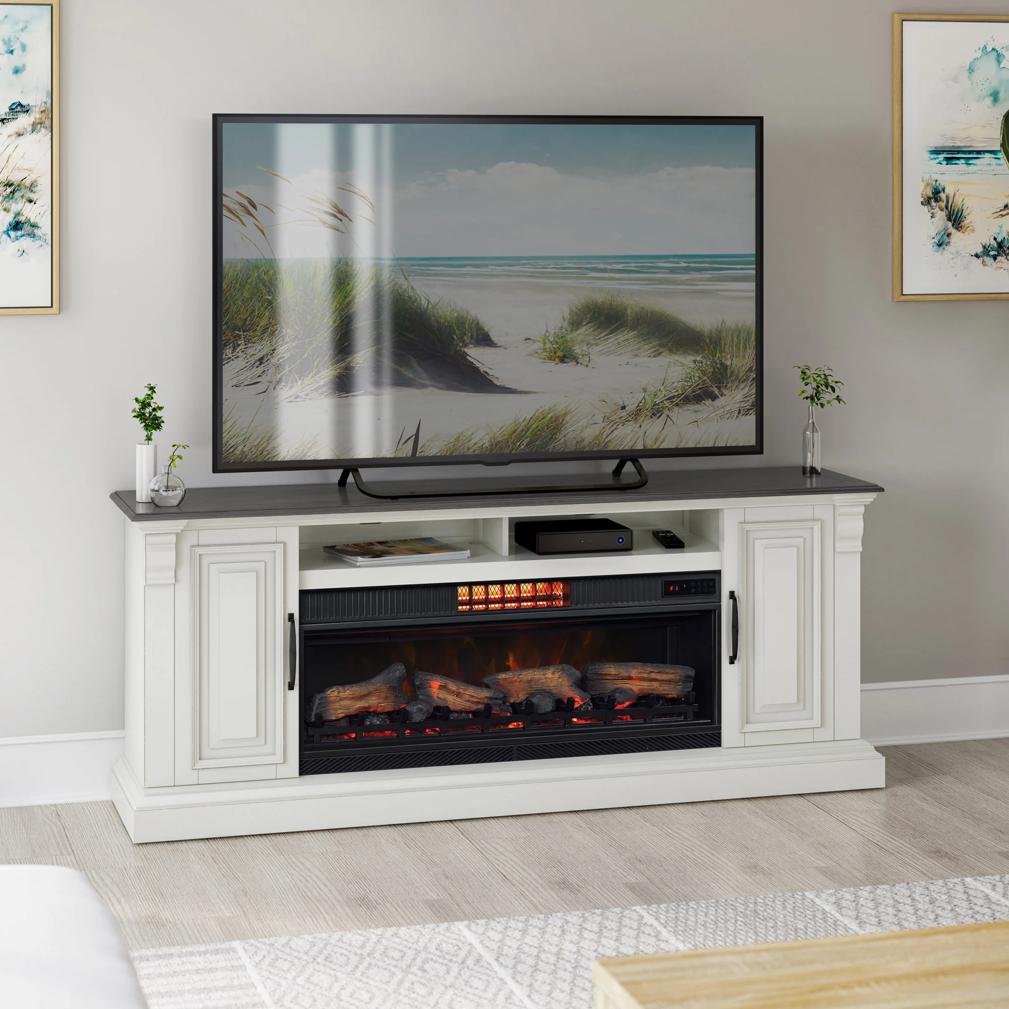 TRESANTI ELOISE 74" FIREPLACE