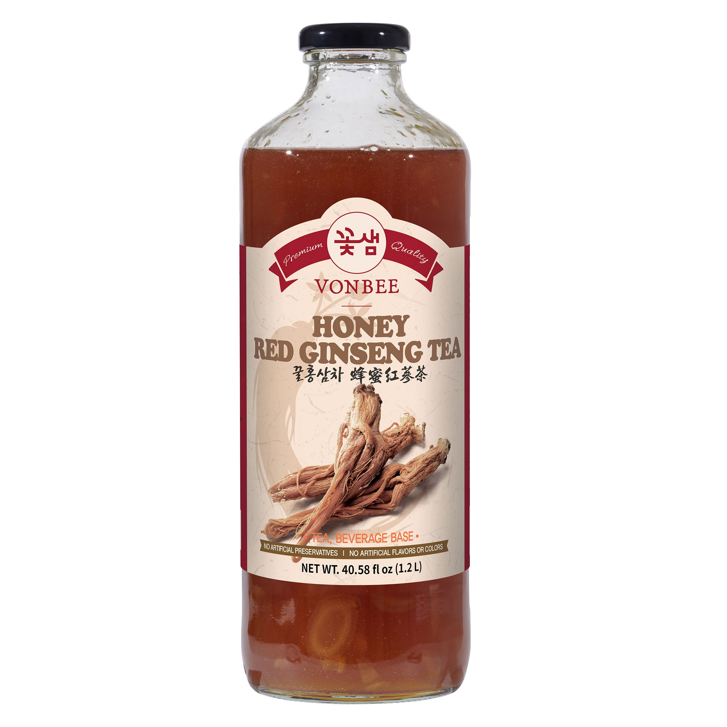 VONBEE HONEY RED GINSENG TEA 43.33OZ 1.2KG