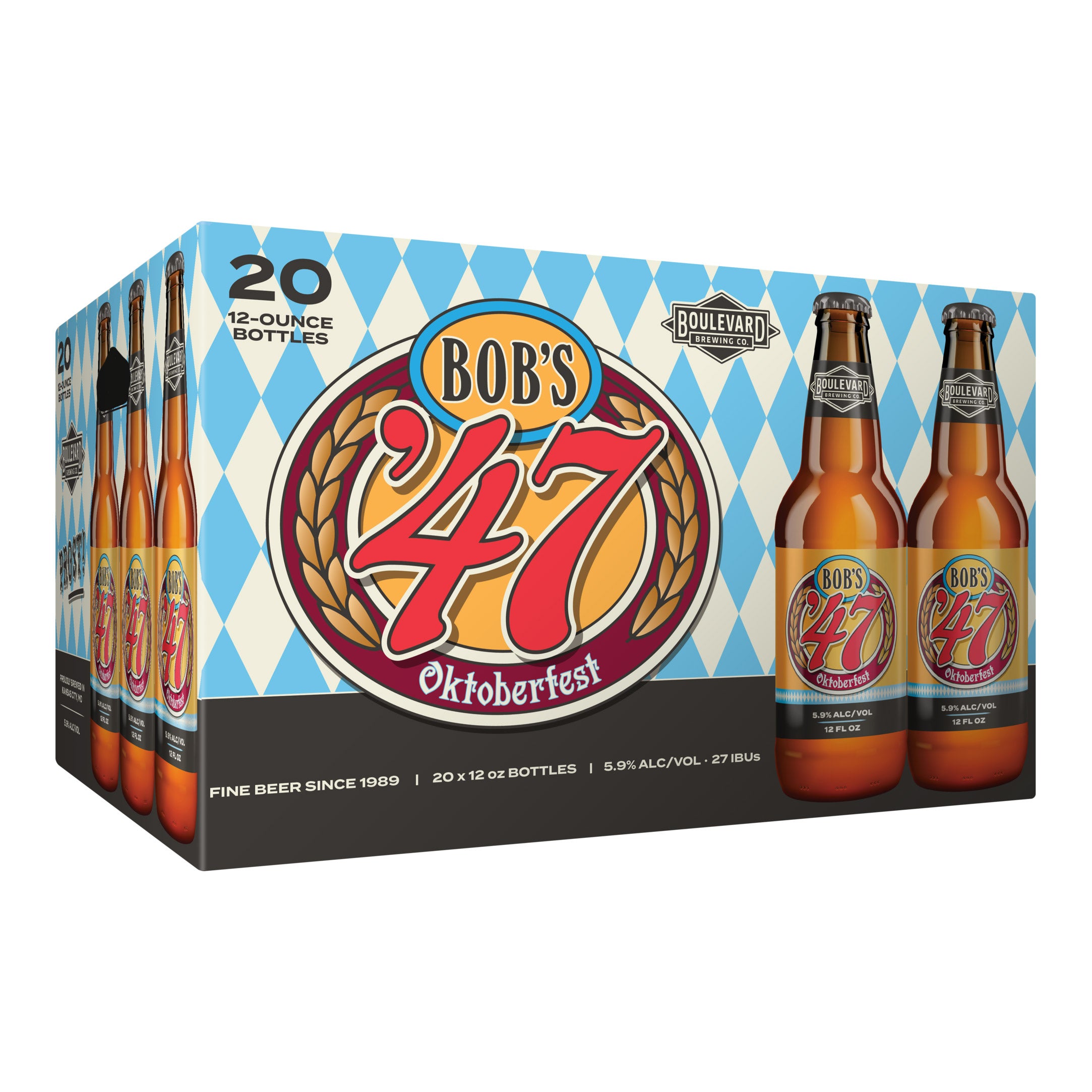 BOULEVARD BOB'S 47 OKTOBERFEST 20/12OZ BOTTLES - Image 1