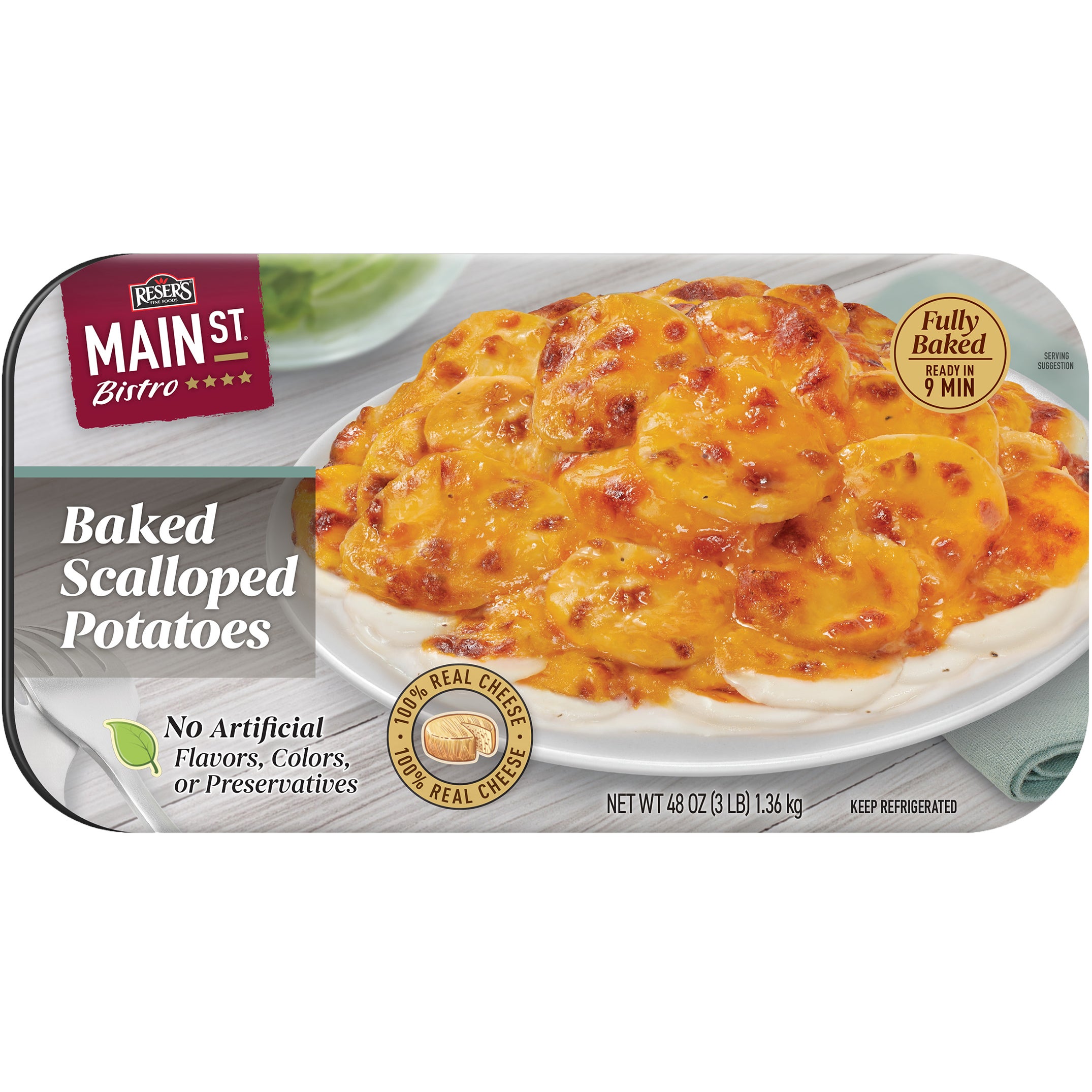MAIN STREET BISTRO SCALLOPED POTATOES 40 OZ - Image 1
