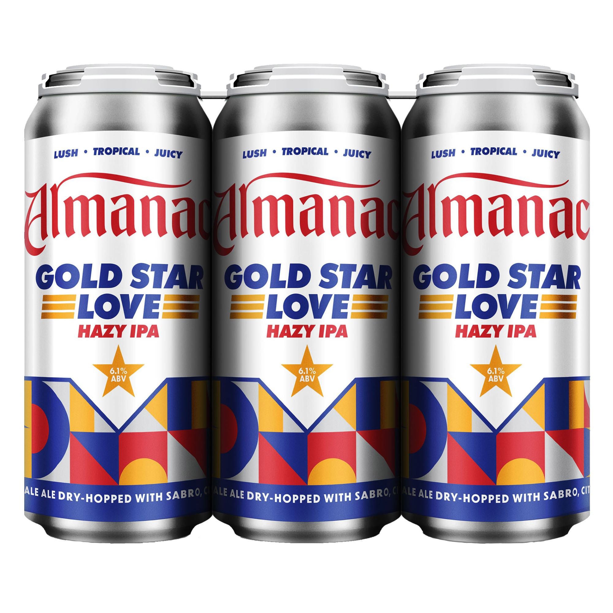 ALMANAC BREWING LOVE HAZY IPA ALAMEDA, CA 6/16OZ