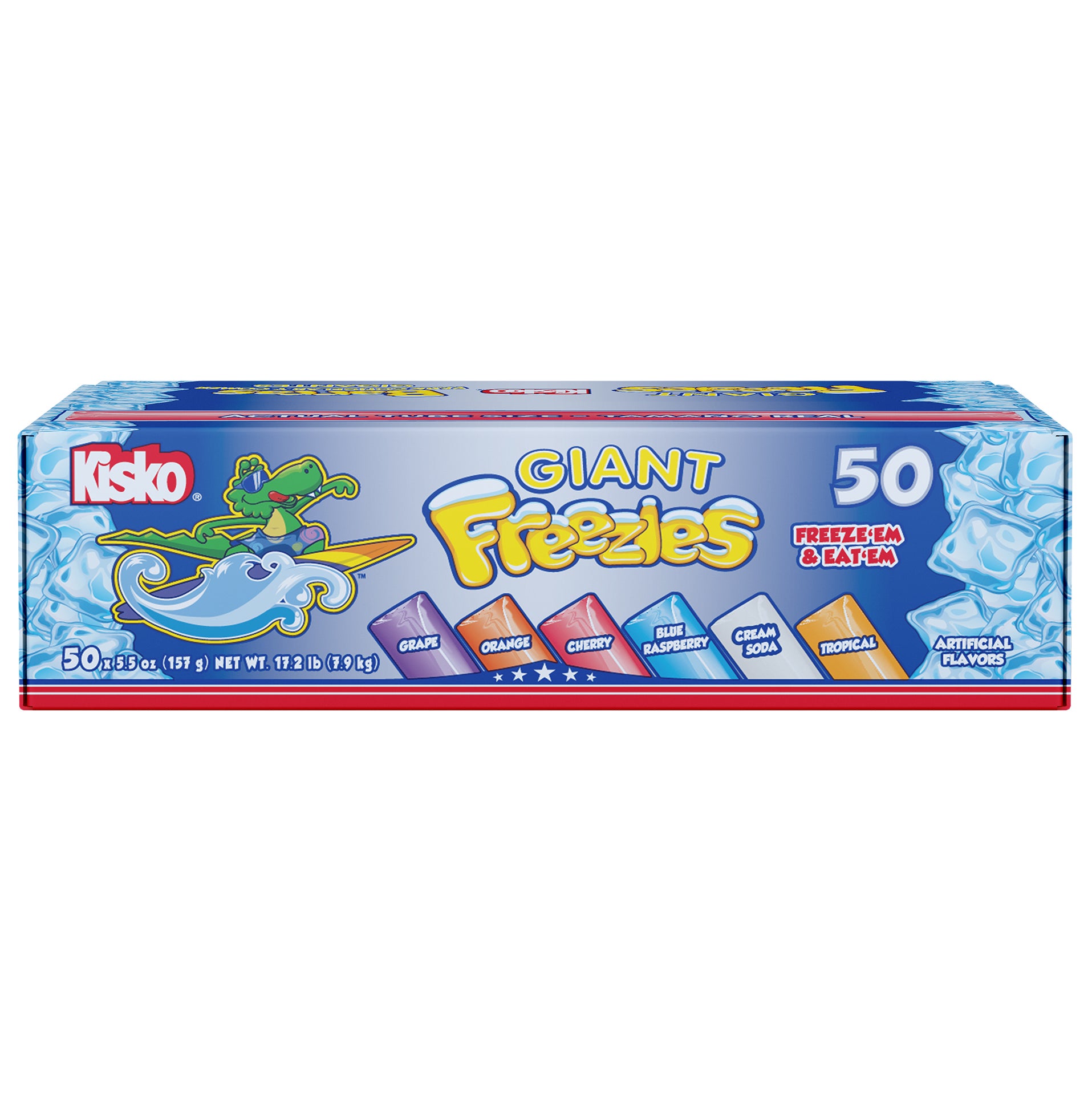 KISKO GIANT FREEZIES VTY BOX 50/5.5 FL OZ - Image 1