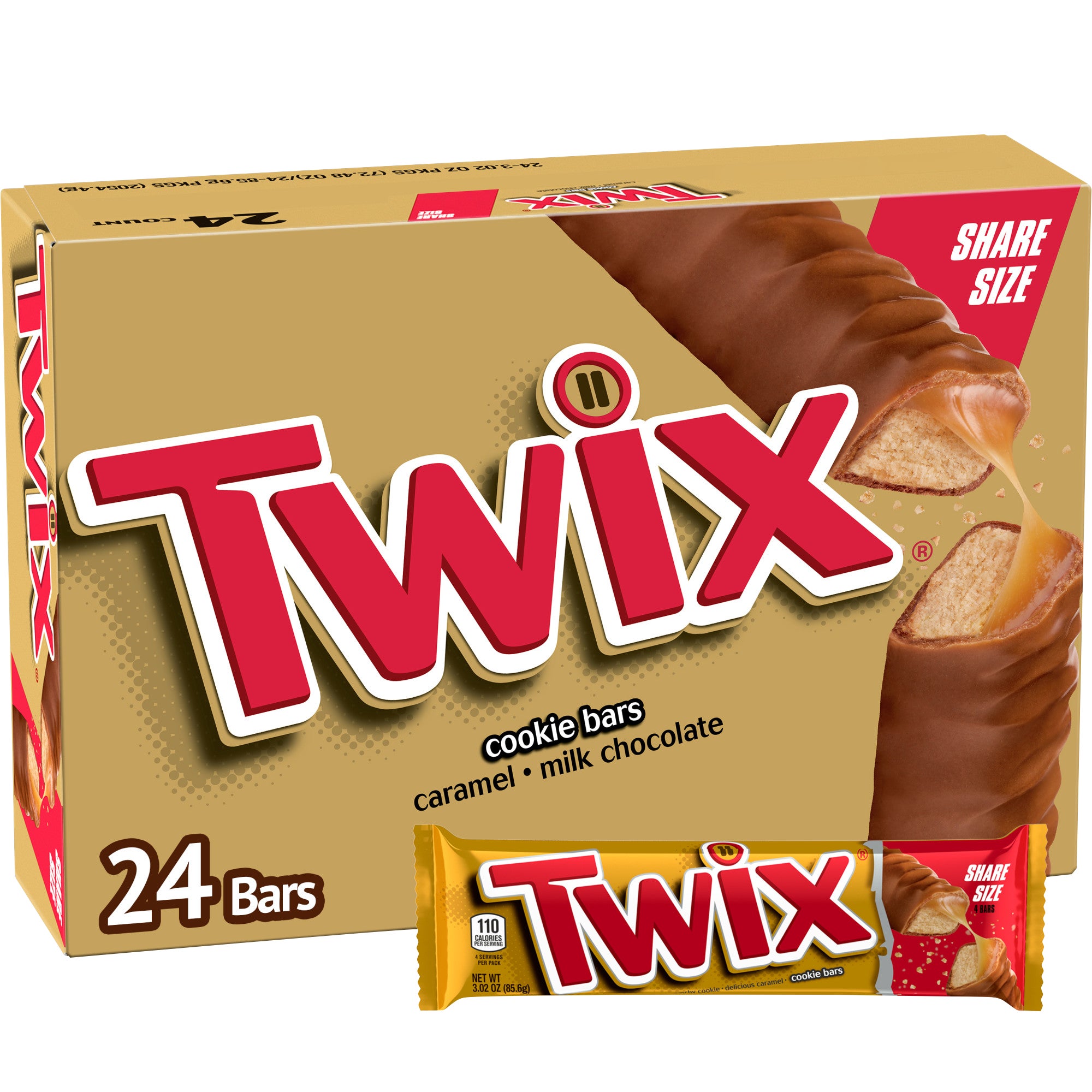 TWIX SHARE SIZE 24 CT/3.02 OZ - Image 1