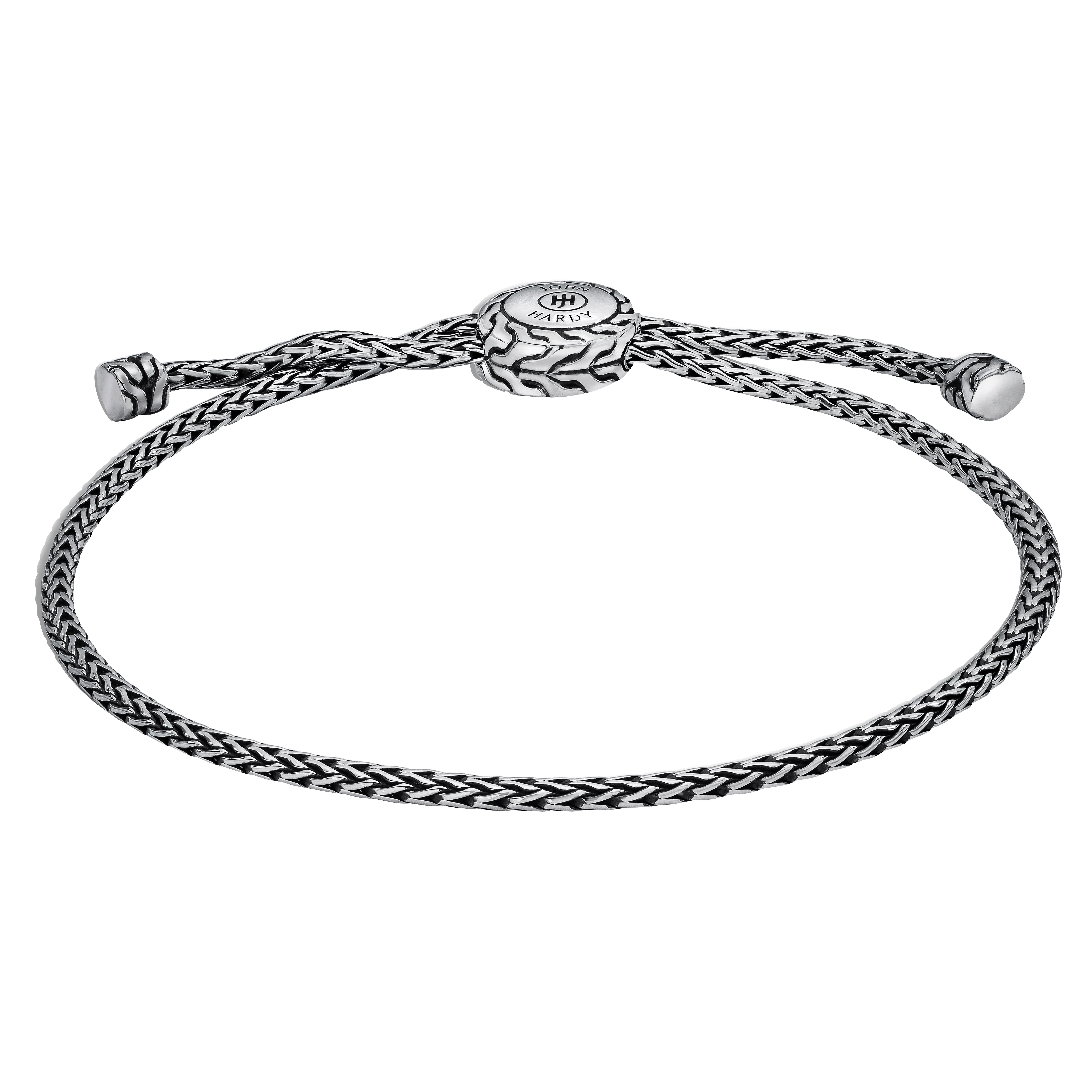 JOHN HARDY STERLING SILVER PULL THROUGH BRACELET