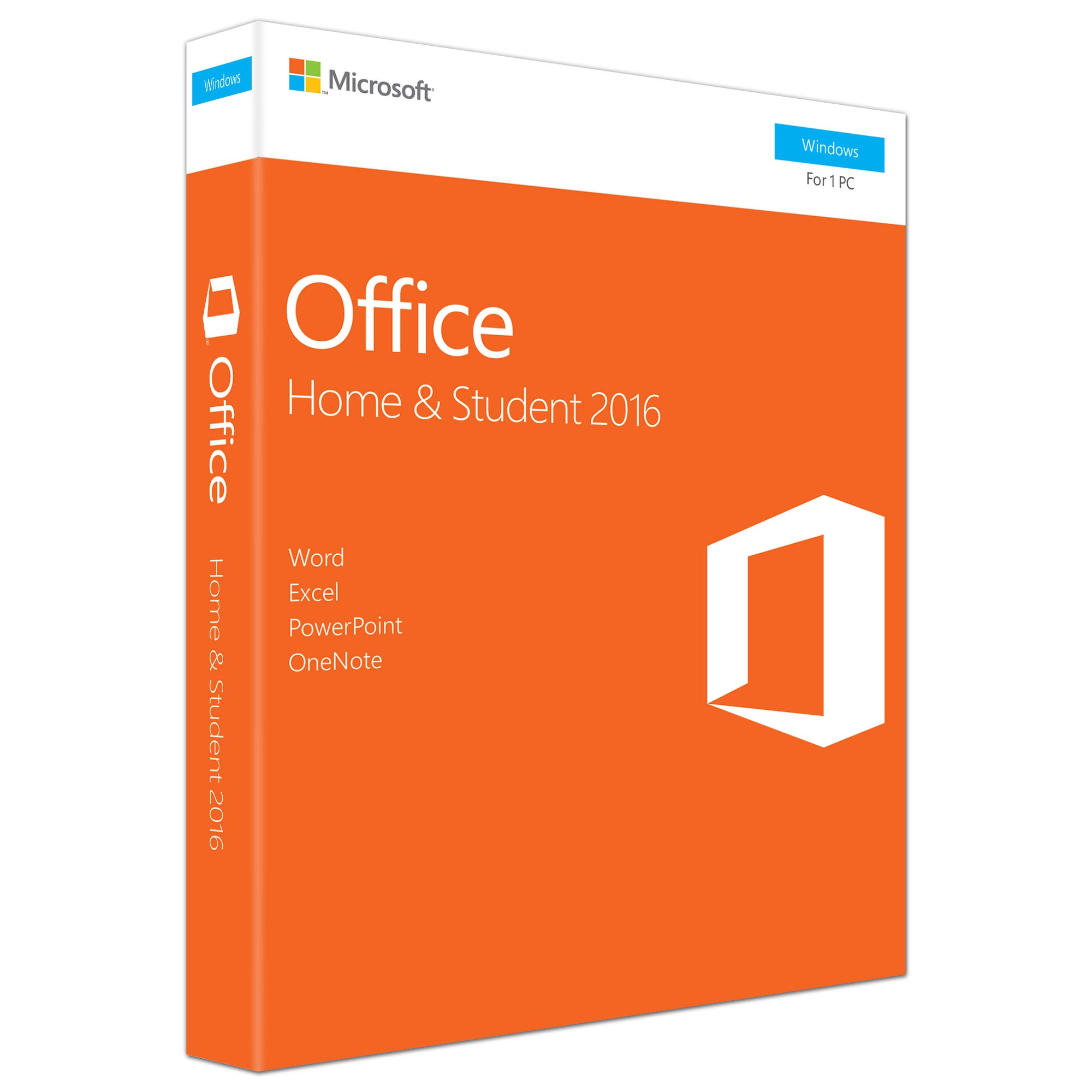 MICROSOFT OFFICE HOME & STUDENT 2016 1 LICENSE - Image 1