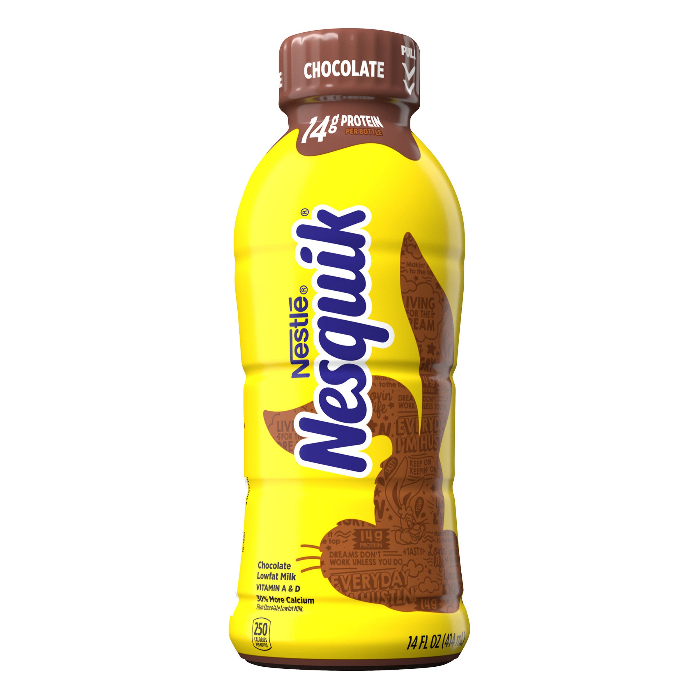NESQUIK CHOCOLATE MILK 12/14 OZ - Image 1