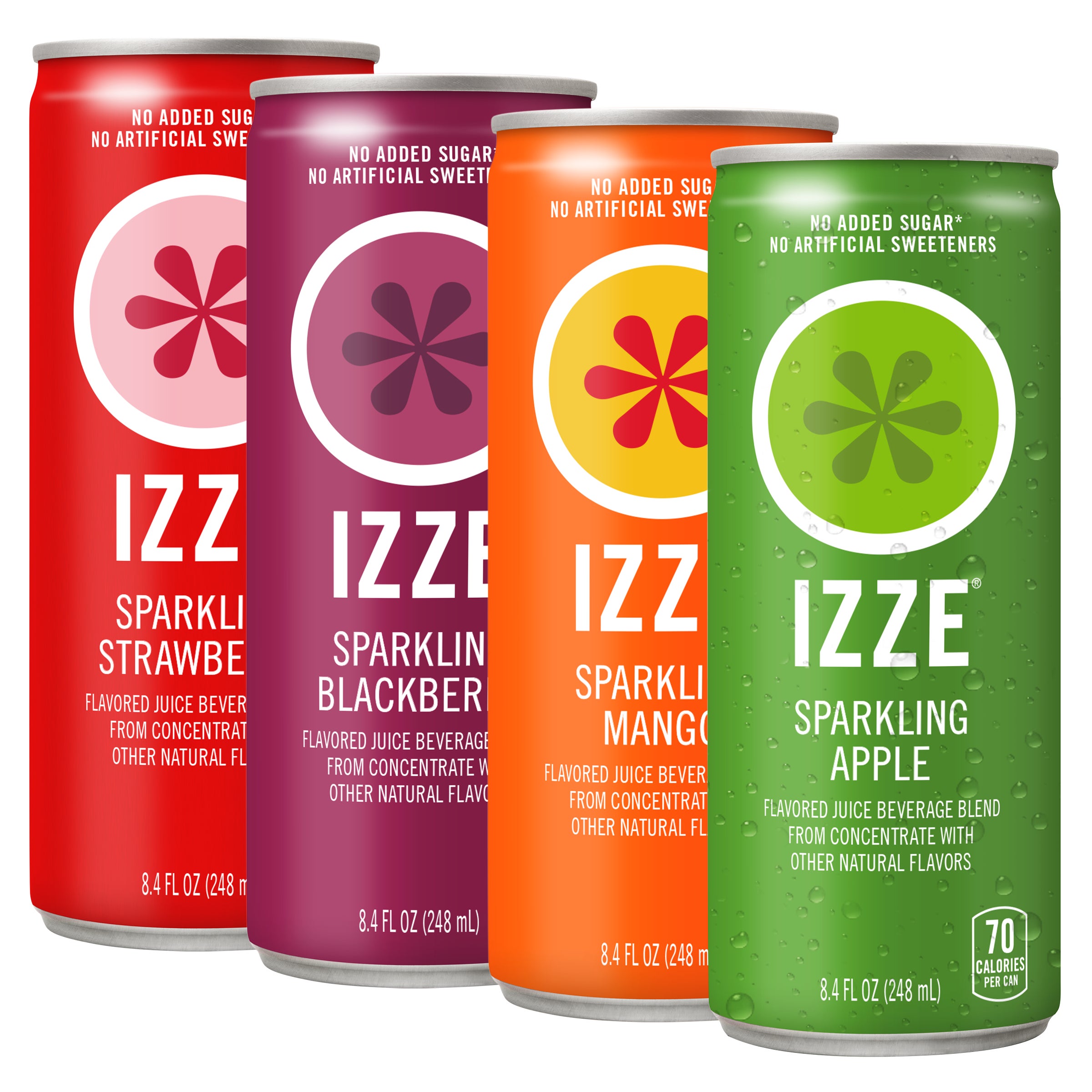 IZZE SPARKLING JUICE CAN 24/8.4 OZ - Image 1