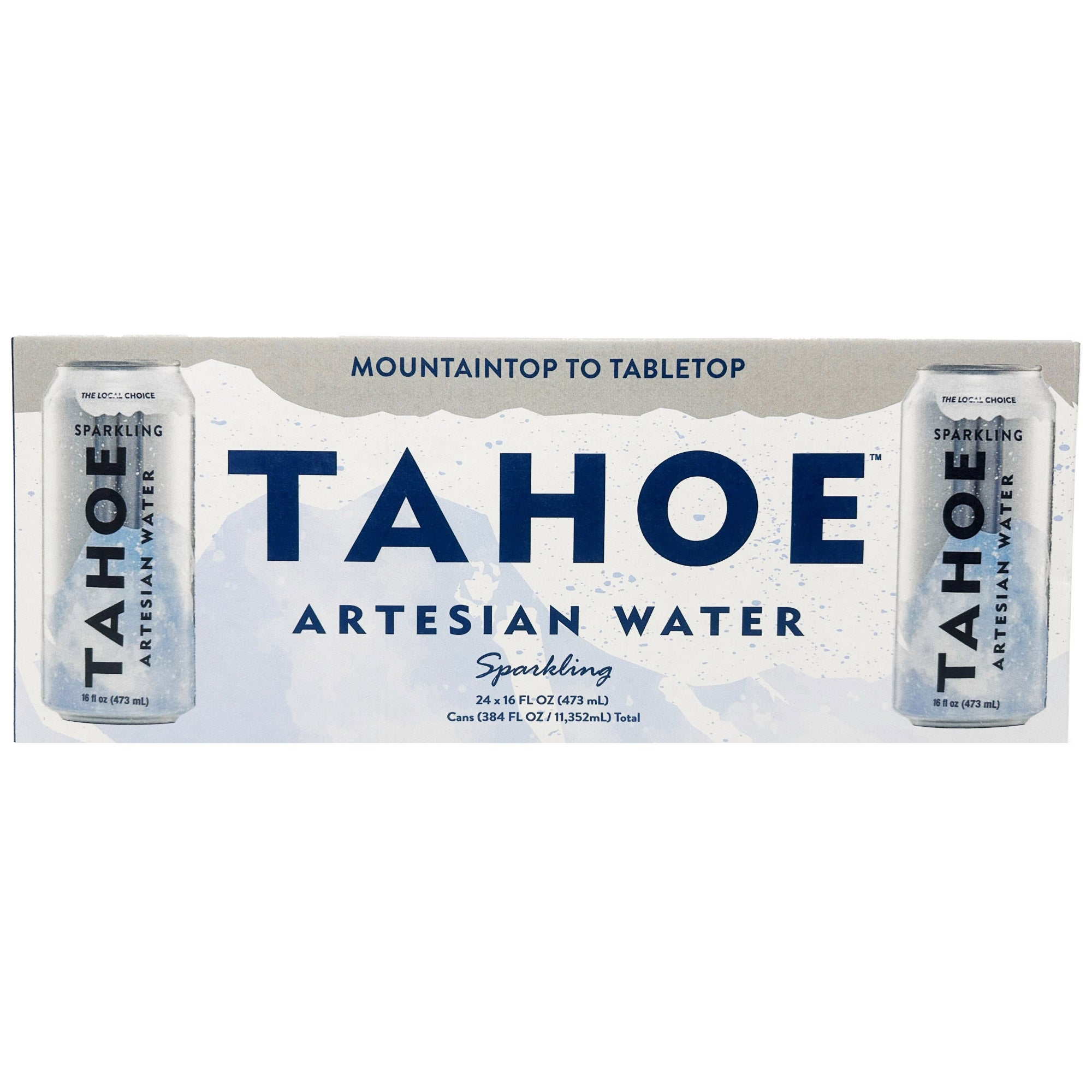 TAHOE ARTESIAN SPARKLING WATER 24 PACK 16 OUNCES EACH - Image 1