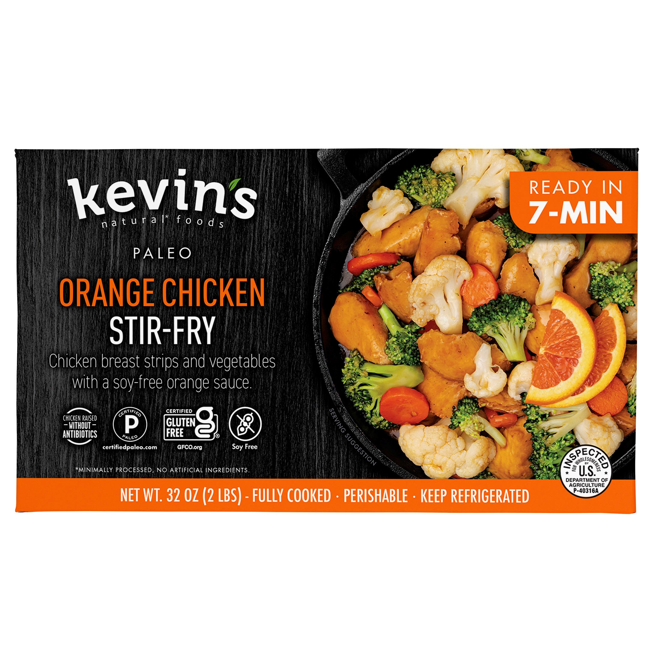 KEVIN'S ORANGE CHICKEN STIR FRY 32 OZ