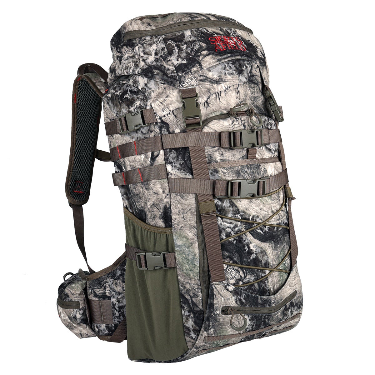 SPORTS AFIELD HUNTING DAY PACK MOSSY OAK COYOTE - Image 1