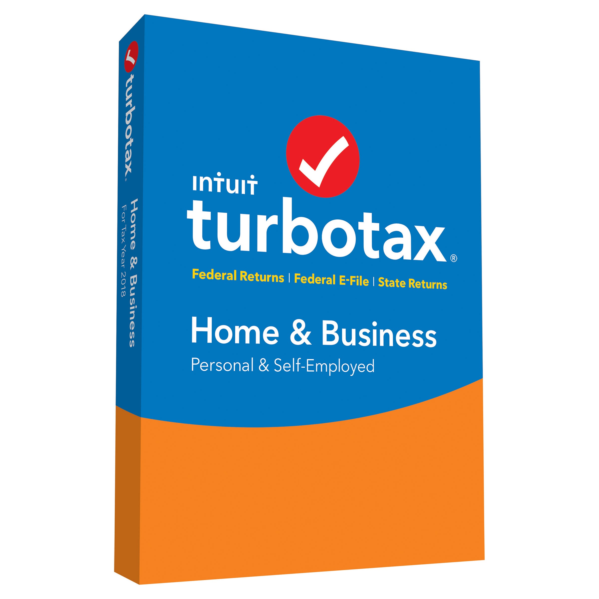 TURBO TAX HOME & BUSINESS FEDERAL & STATE 2018