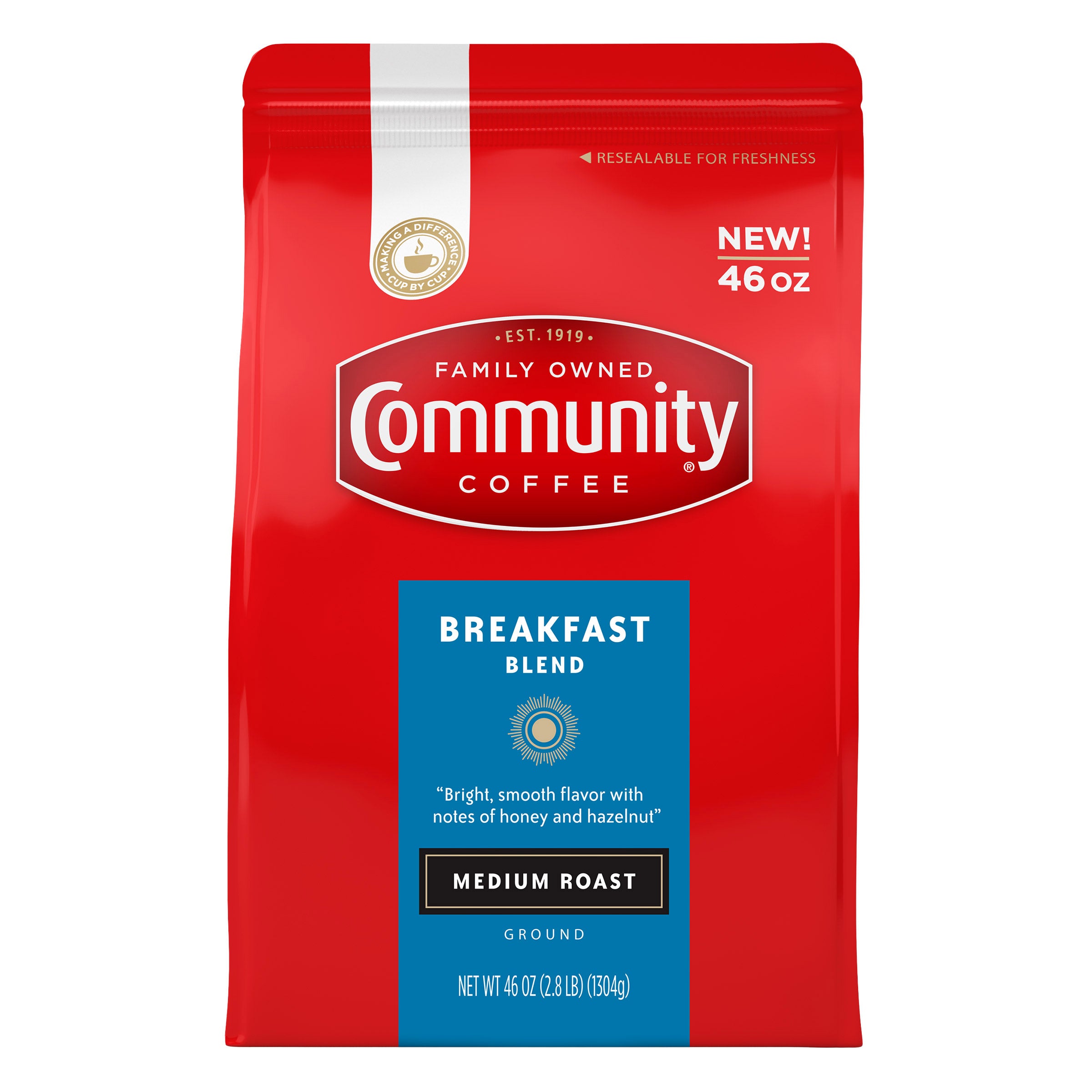 COMMUNITY COFFEE CAFE SPECIAL GROUND 46 OZ - Image 1