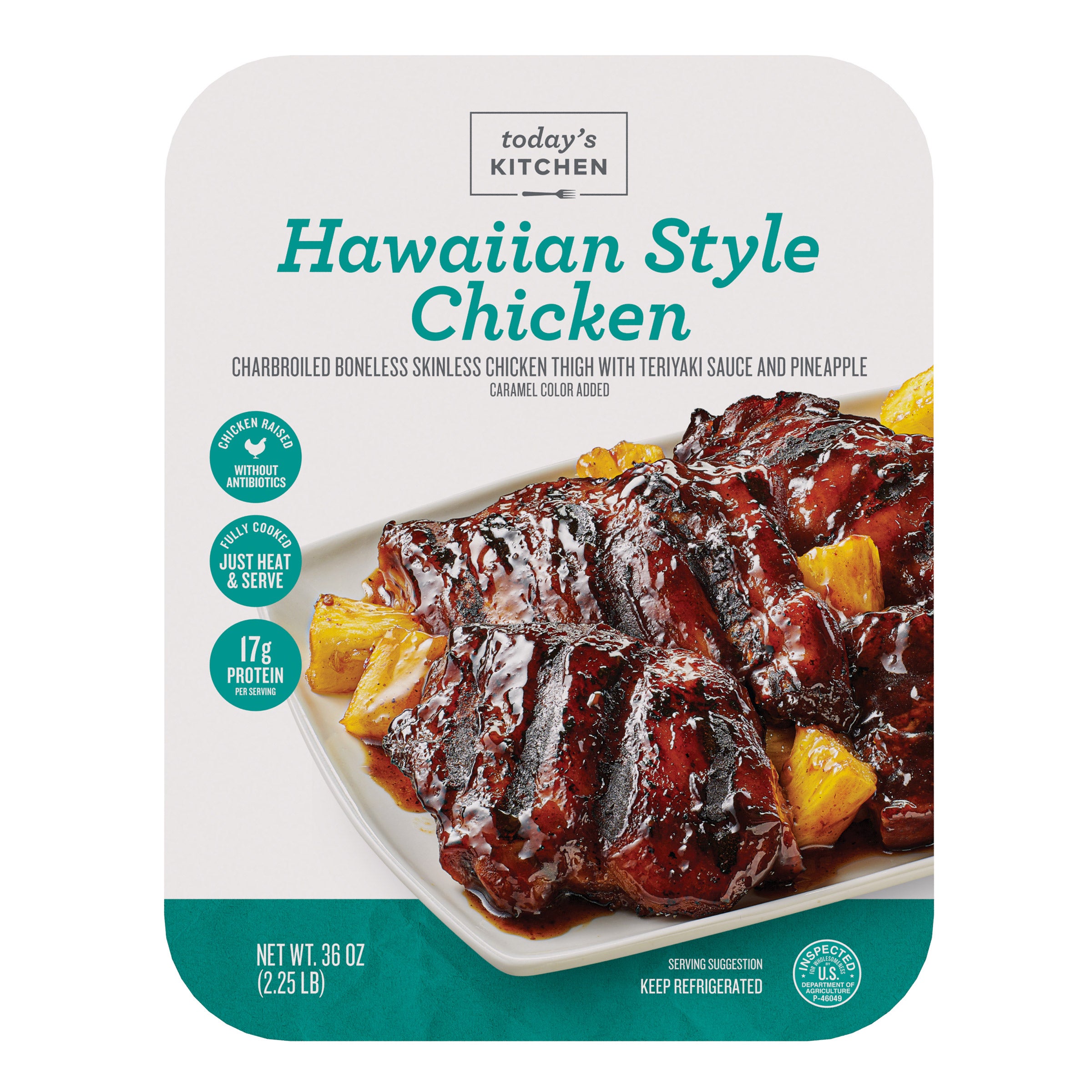 TODAY'S KITCHEN HAWAIIAN CHICKEN 2.25 POUNDS