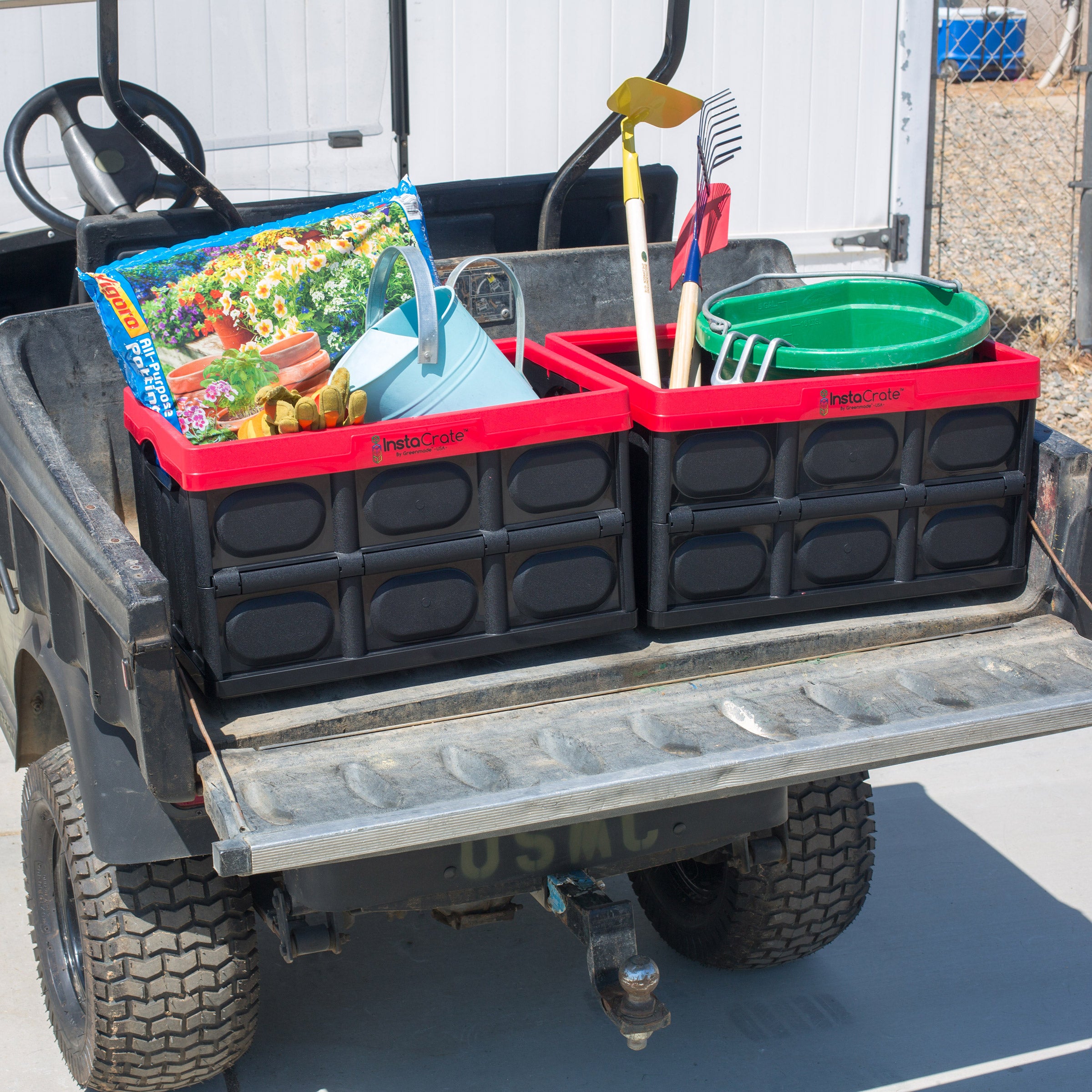 GREENMADE INSTACRATE COLLAPSIBLE 12 GALLON CRATE - Image 1