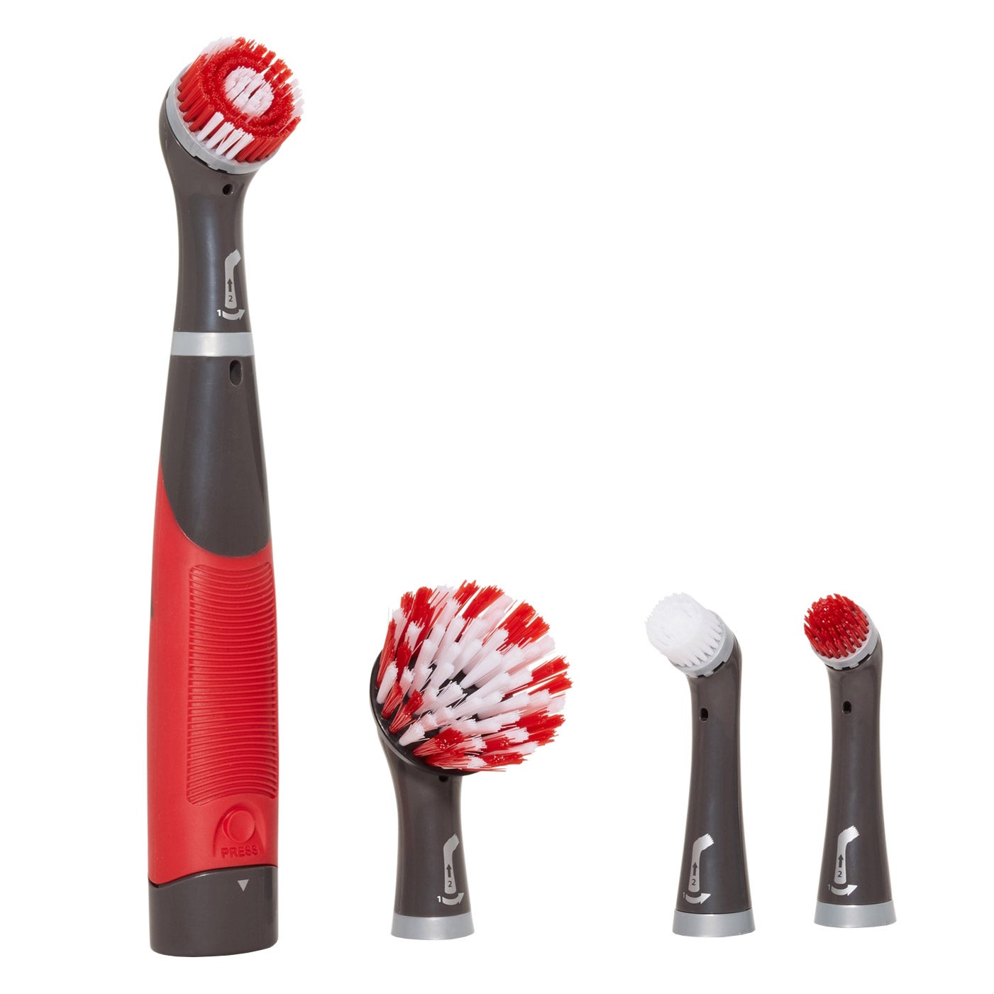 RUBBERMAID POWER SCRUB 5PC KIT ^