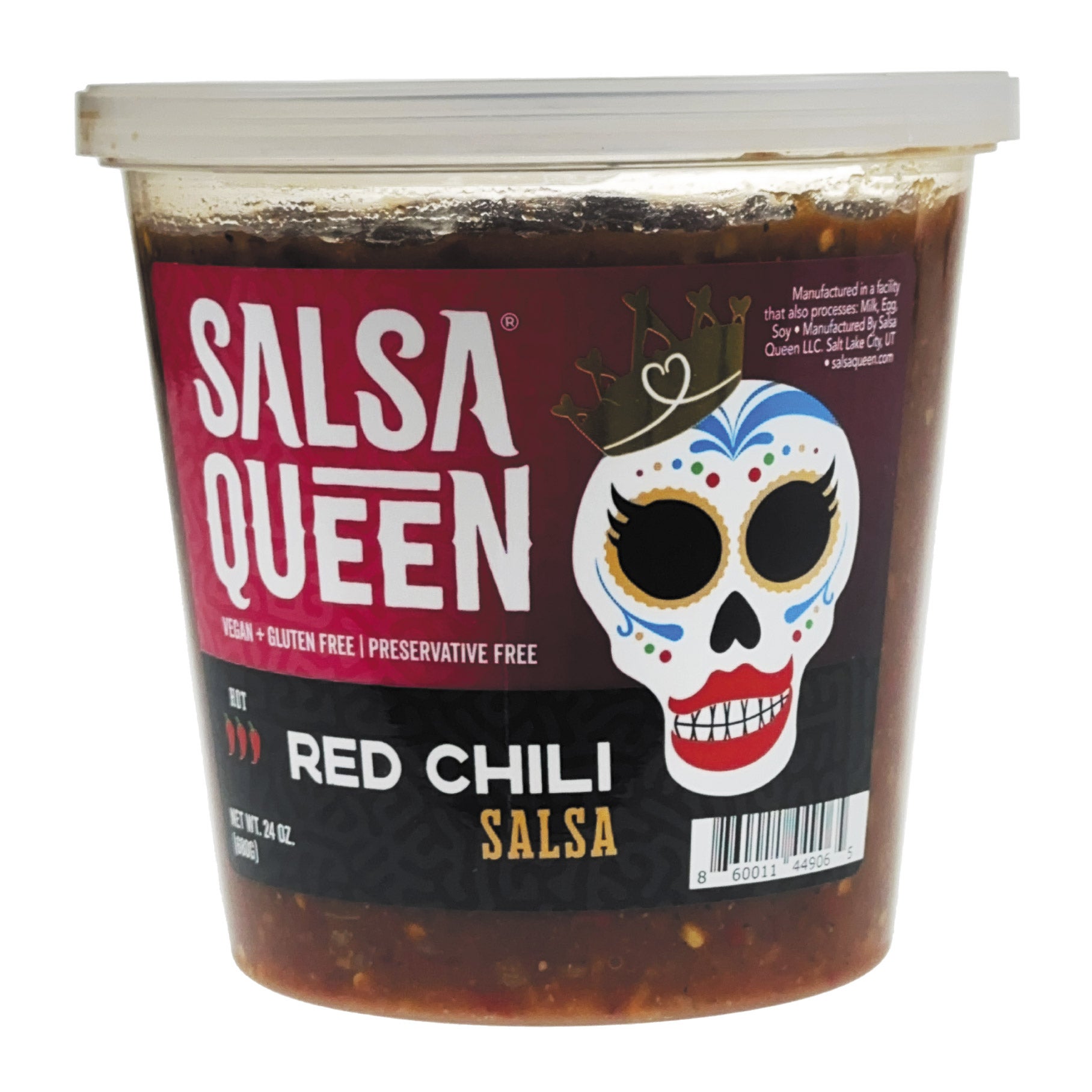 SALSA QUEEN RED CHILI 24 OZ - Image 1