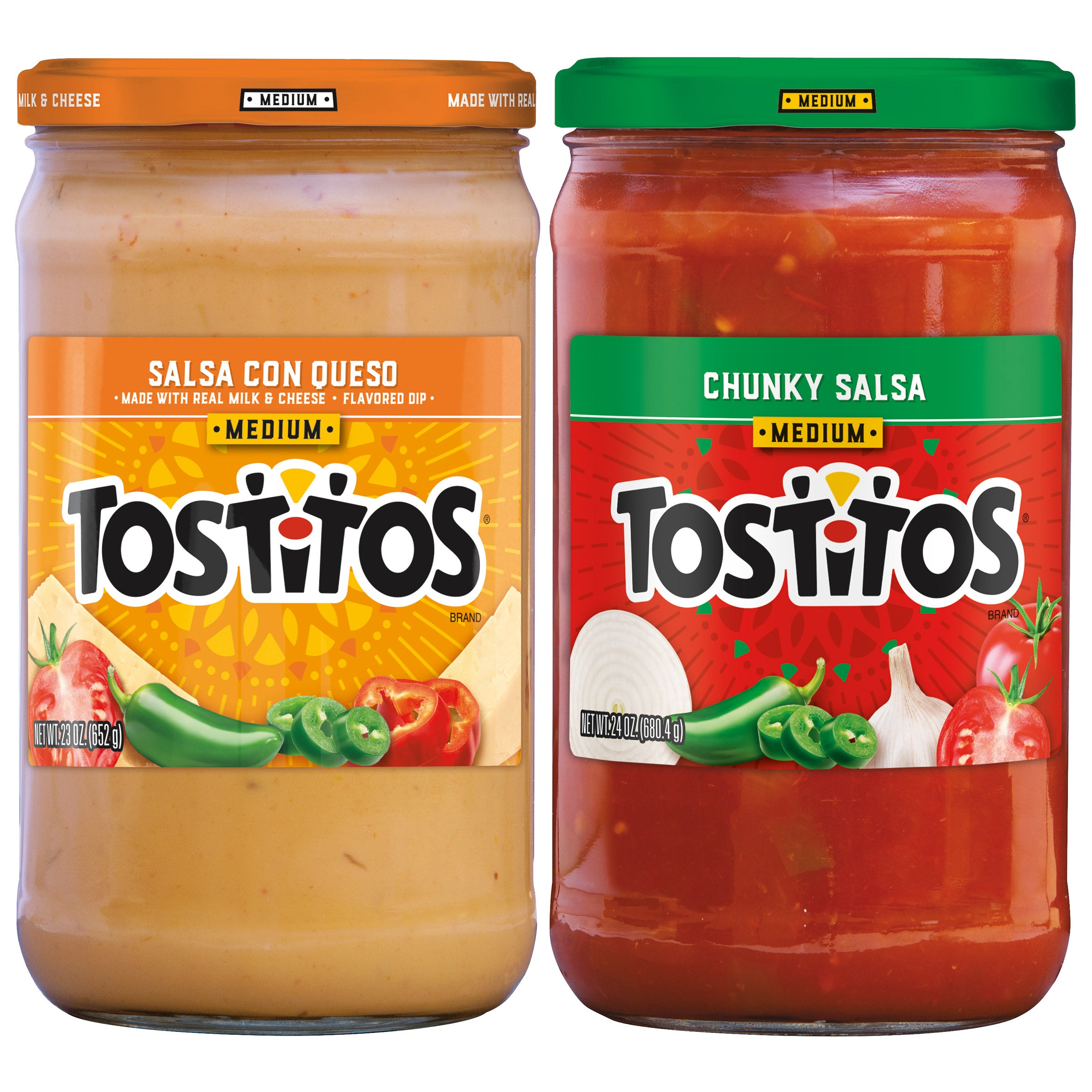 TOSTITOS QUESO & SALSA DIP 47 OZ - Image 1