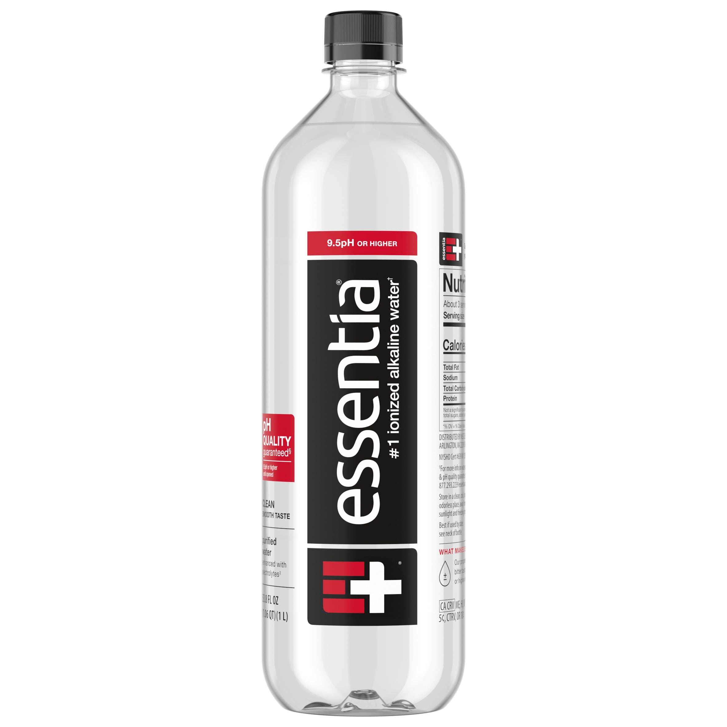 ESSENTIA IONIZED ALKALINE WATER 12/1.0 L - Image 1