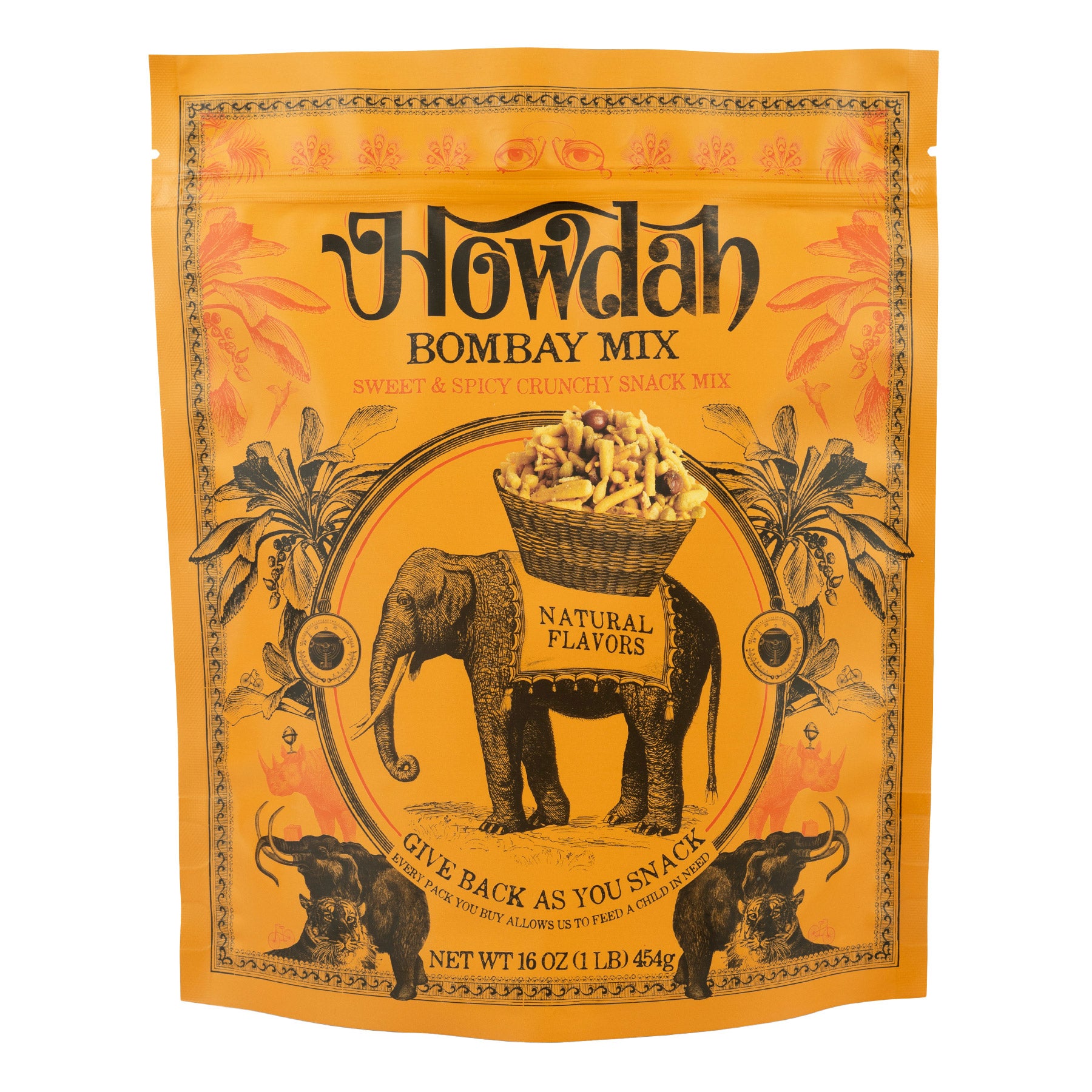 HOWDAH BOMBAY MIX 16 OUNCE BAG
