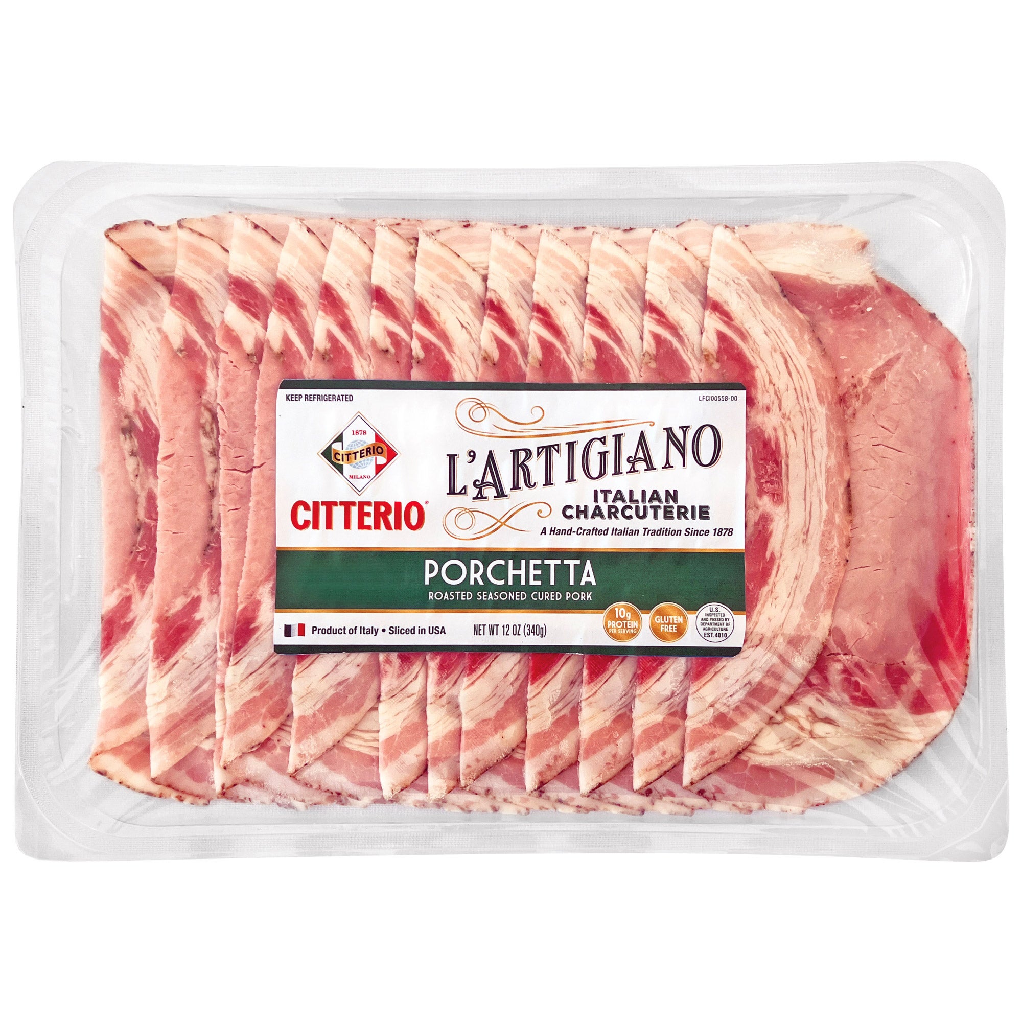 CITTERIO SLICED PORCHETTA 12 OUNCES - Image 1
